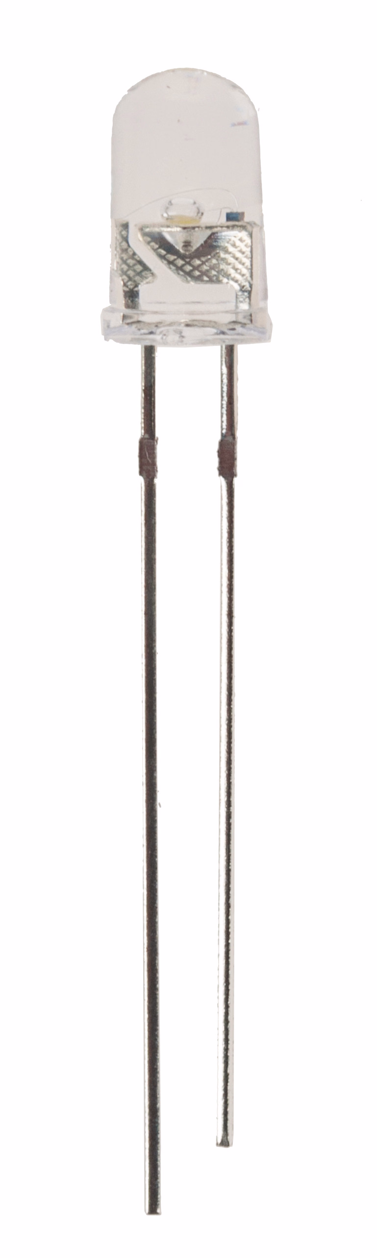 LEDs intermitentes blancos (5 mm) 20000 mcd, 50 ud