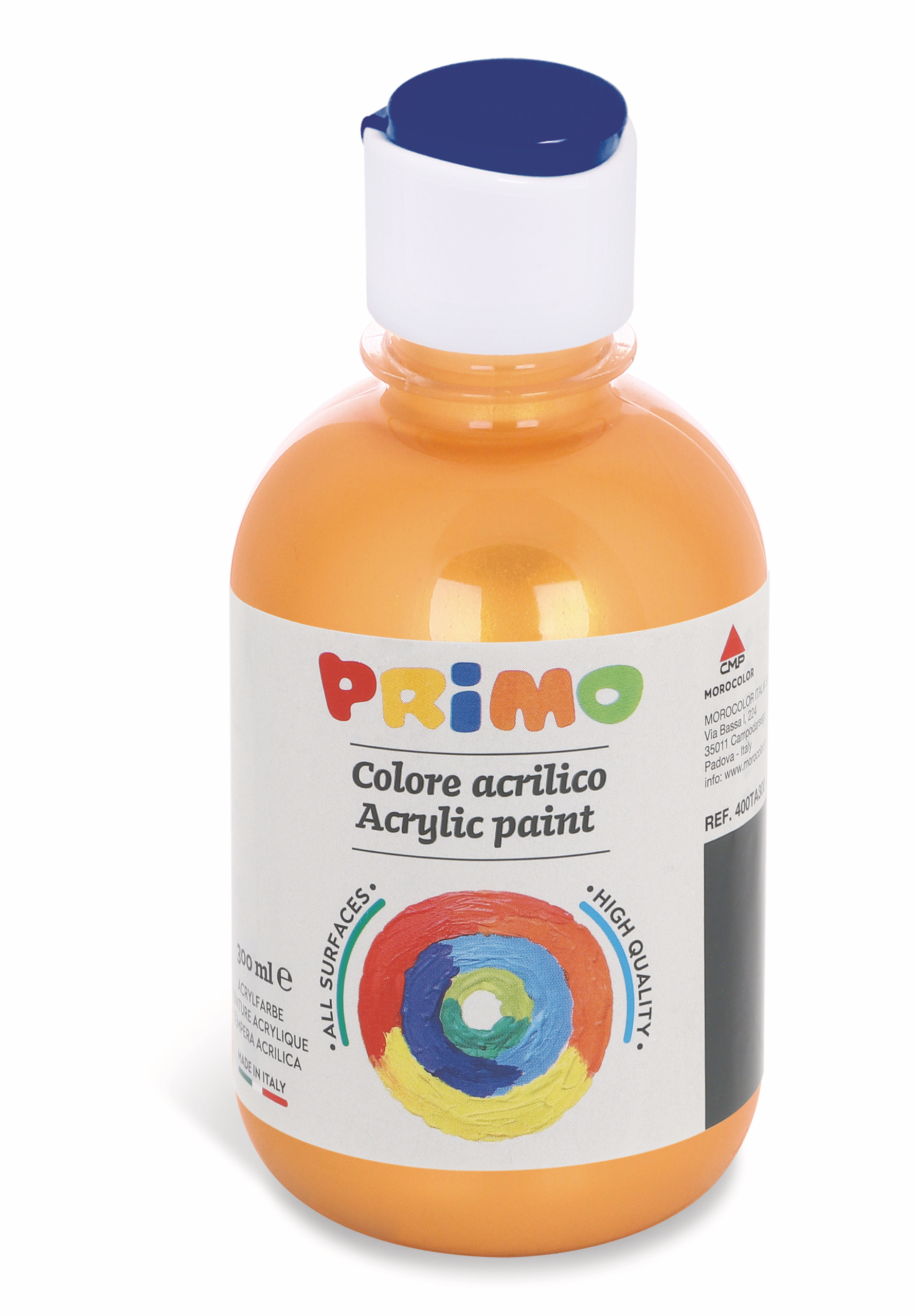 Pintura acrílica escolar Primo (300 ml) color oro | oro | 670771