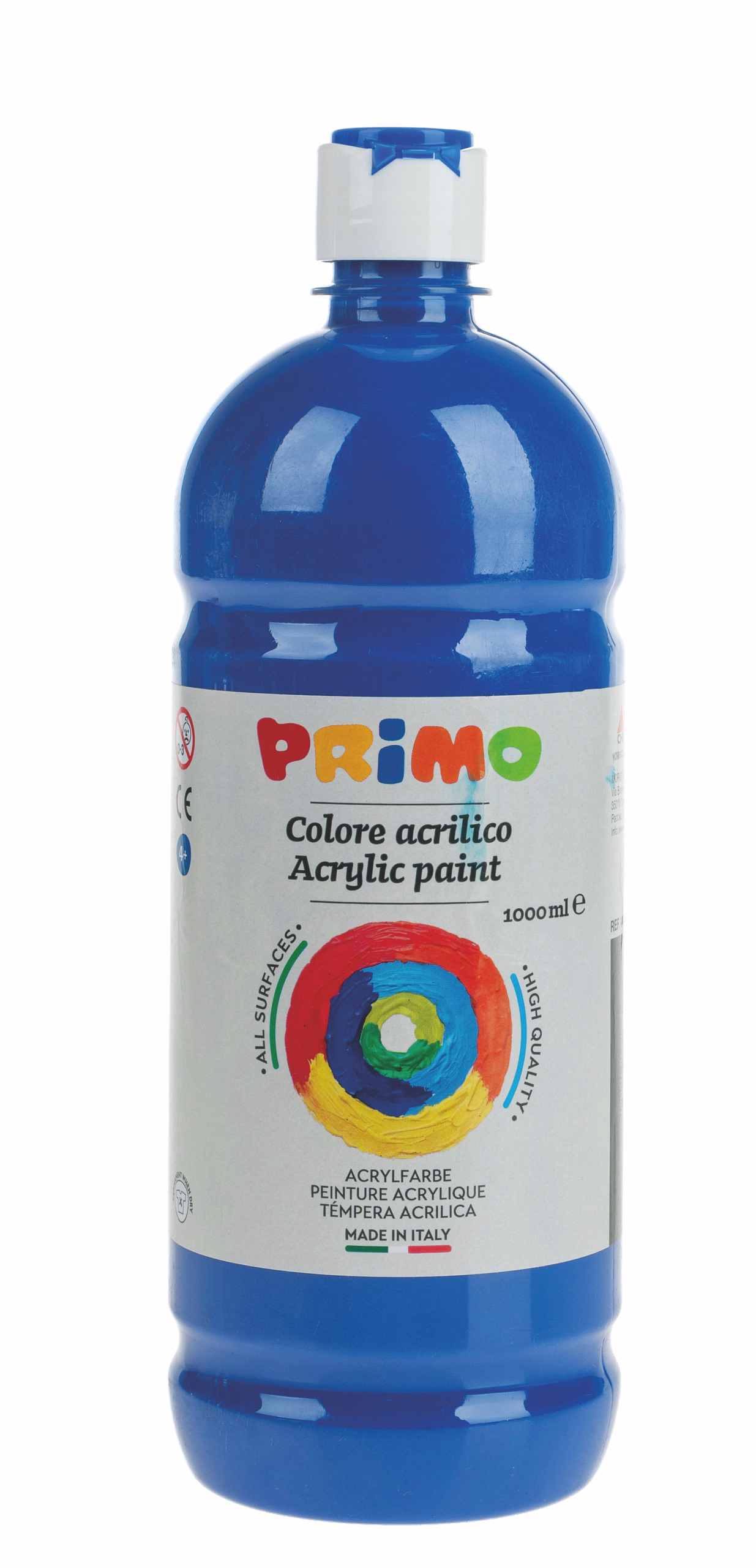 Primo Acrylfarbe, 1000 ml ultramarinblau