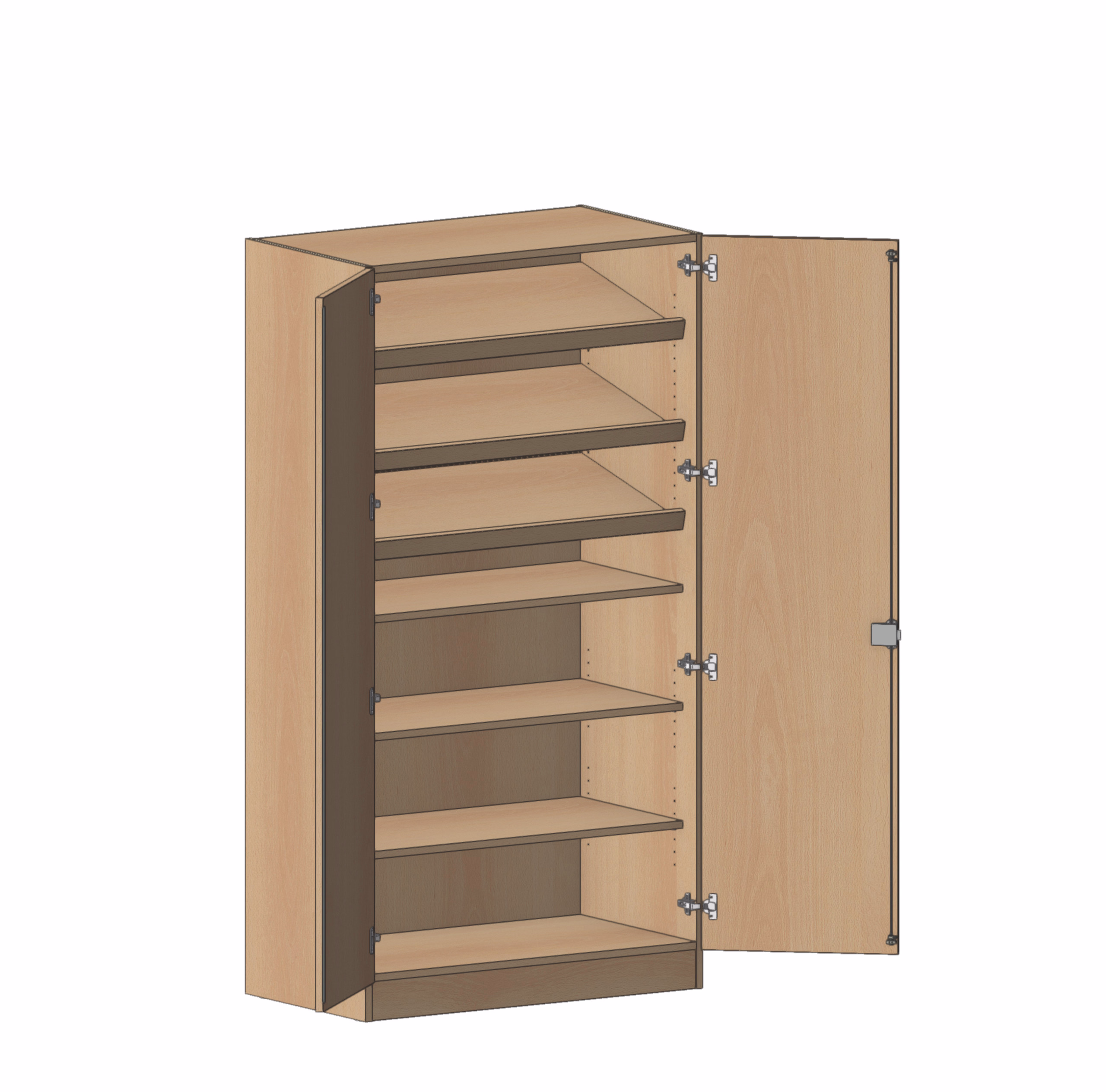 Werkzeugschrank 1002H mit Drehtüren