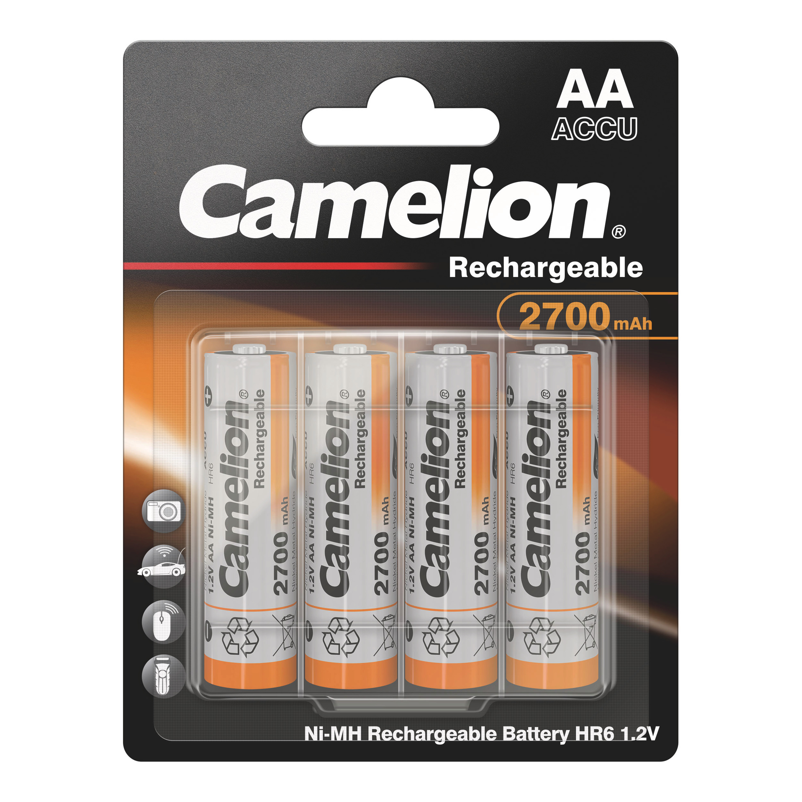 arcas® Ni-Mh Piles rechargeables, Acc...,