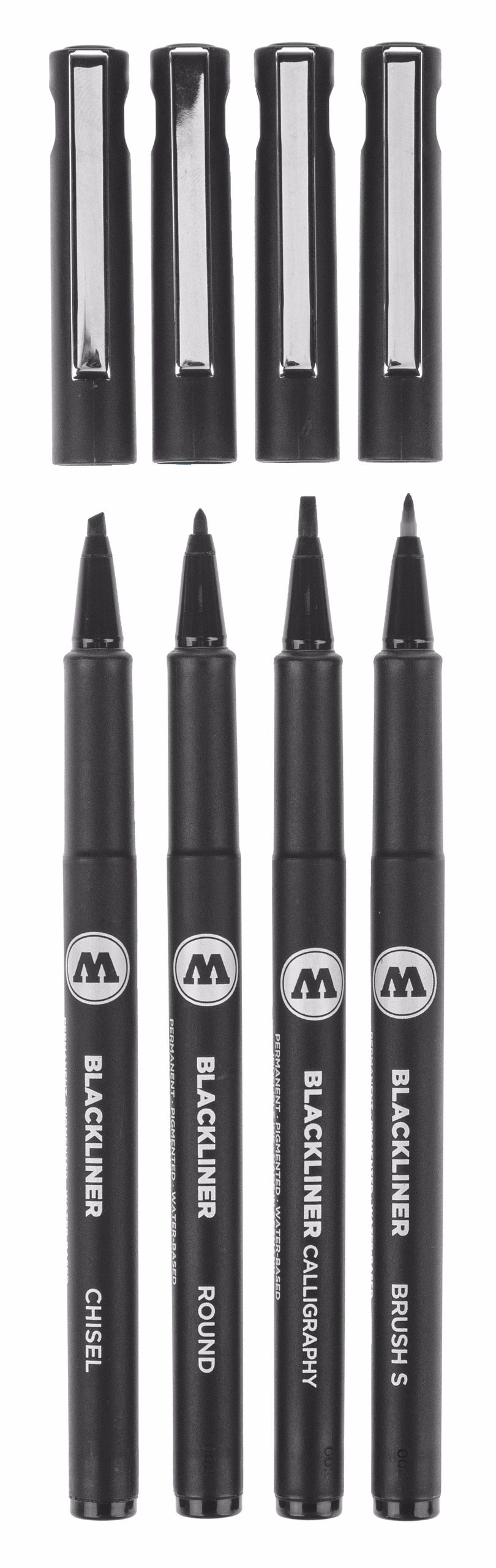 Molotow Blackliner Set 3, 4er-Set