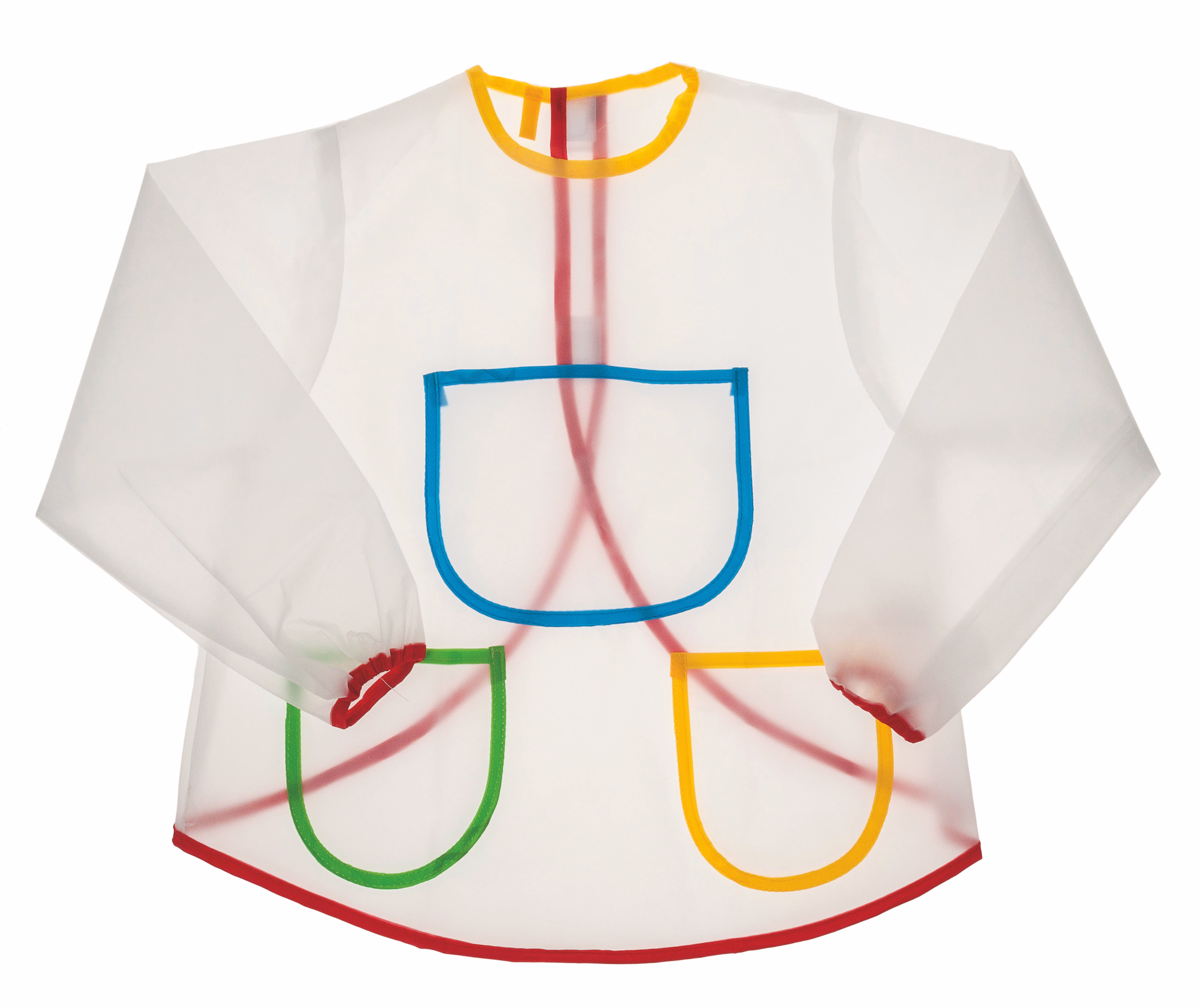 Malschürze für Kinder, transparent (3 - 6 Jahre)