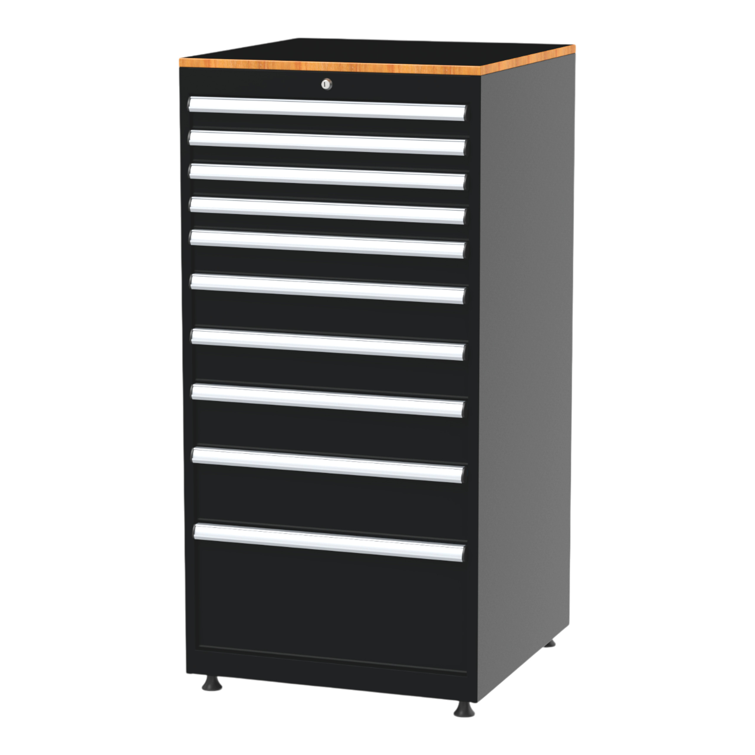 Armoire à outils – 1 448 x 710 x 725 mm – 10 tiroirs