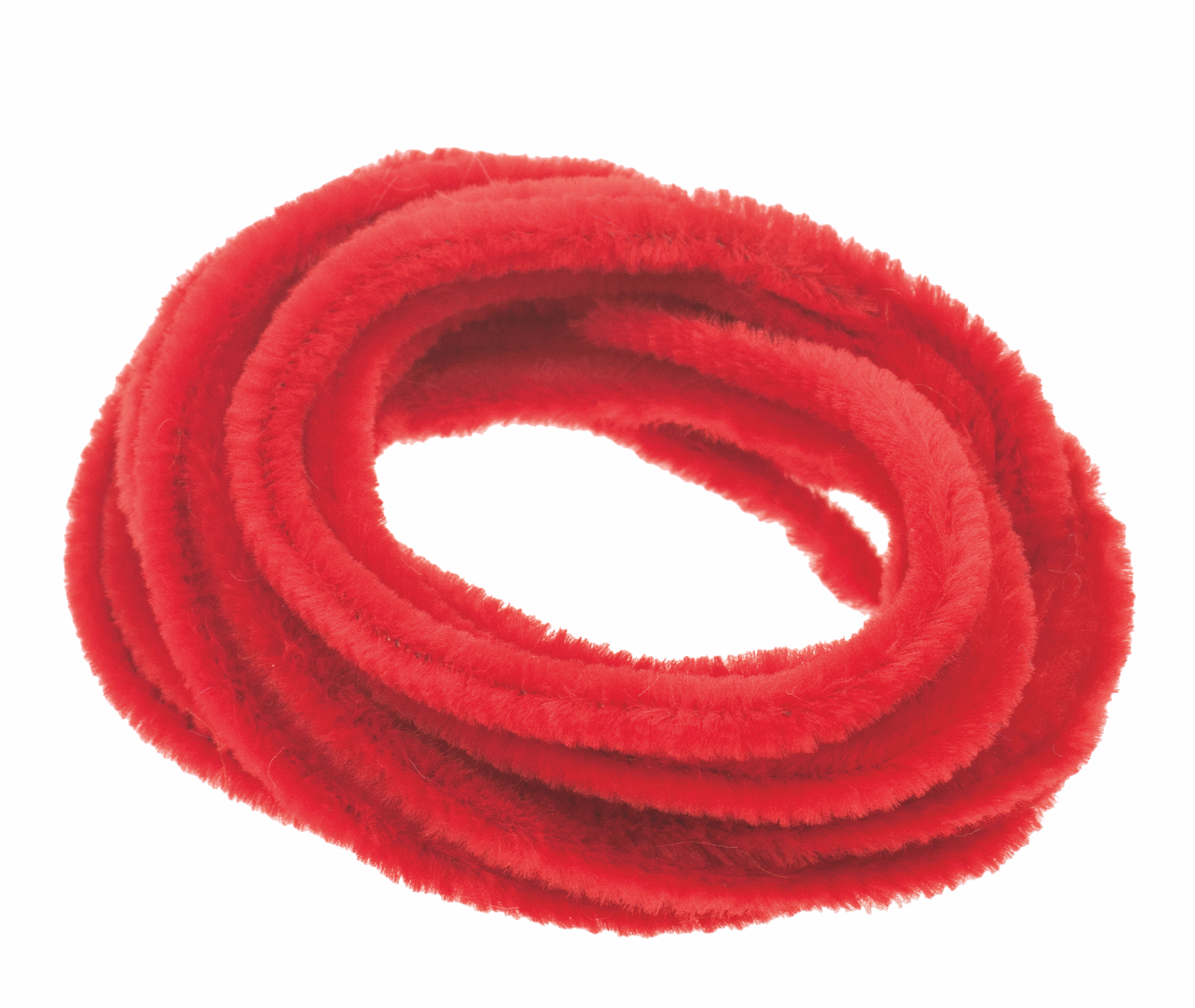 Scovolini 8 mm, 10 pezzi, 50 cm, rosso