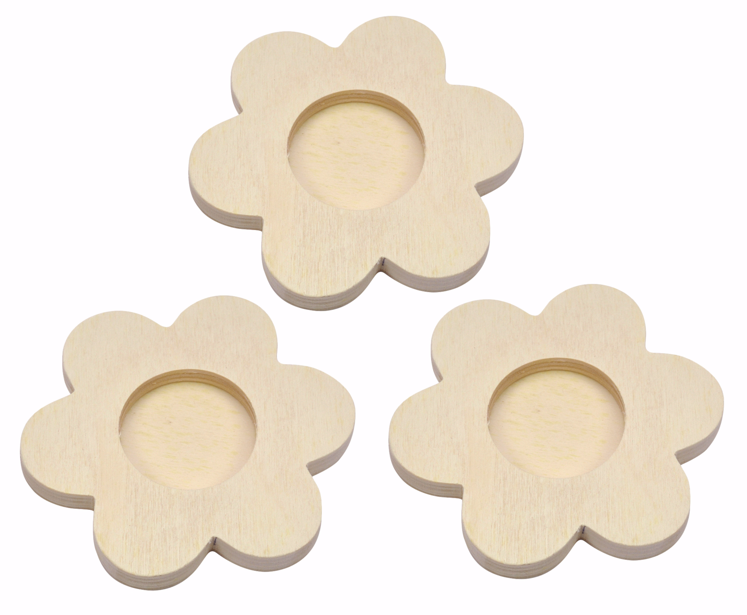Porte-bougies chauffe plat en forme de fleur