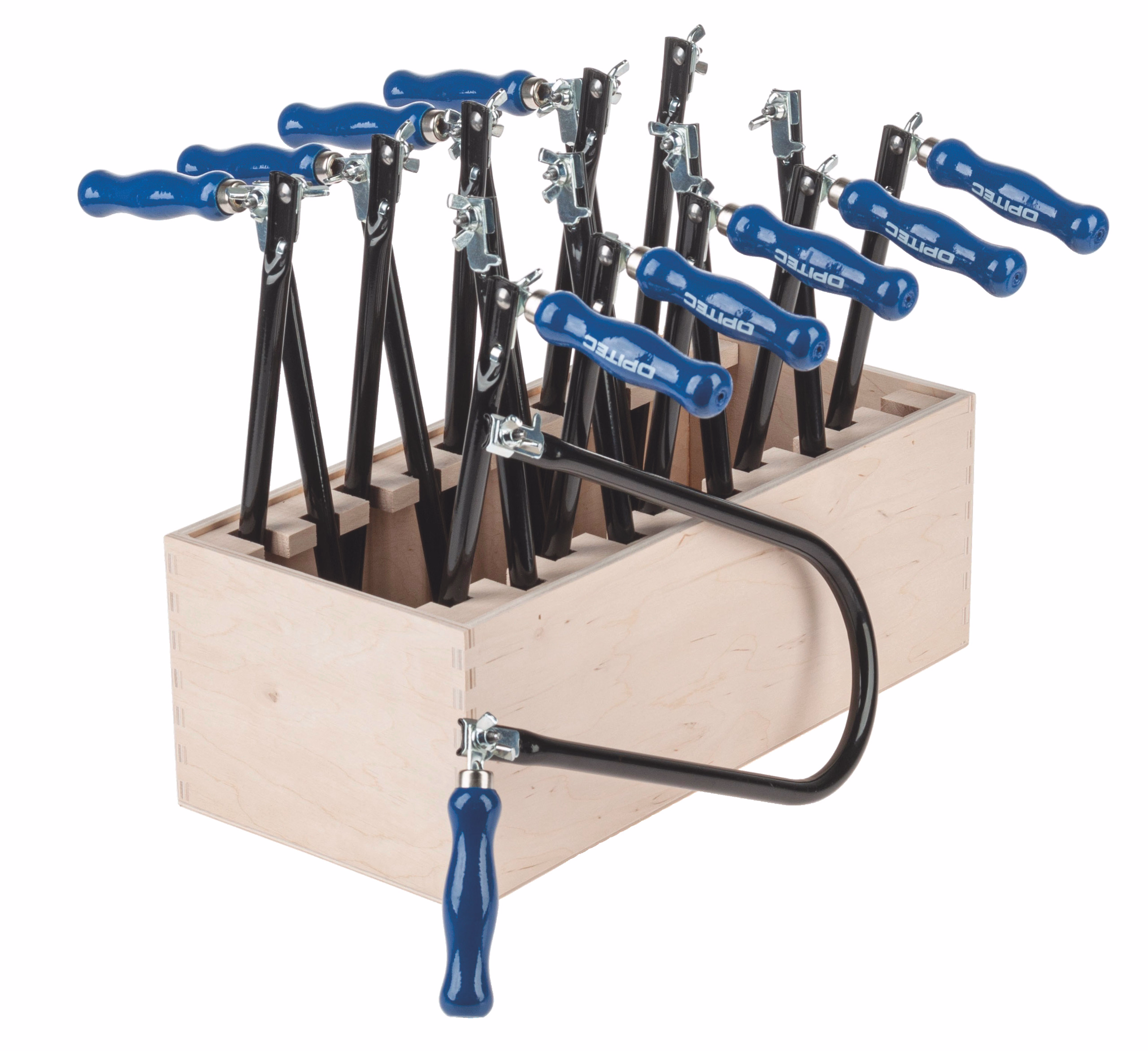 Set di risparmio, 10 seghetti + custodia