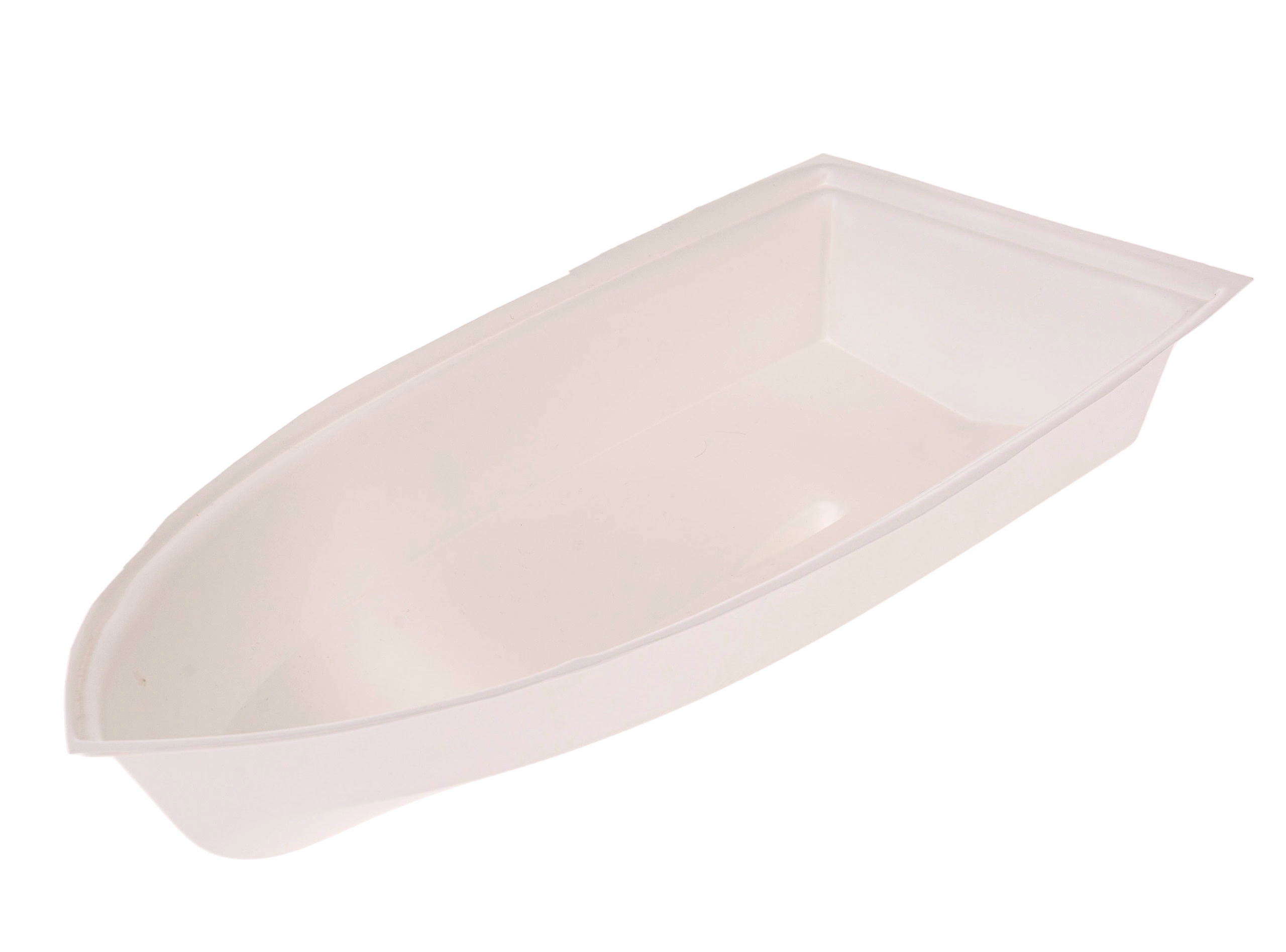 Kunststoff-Bootsrumpf (385 x 135 mm)