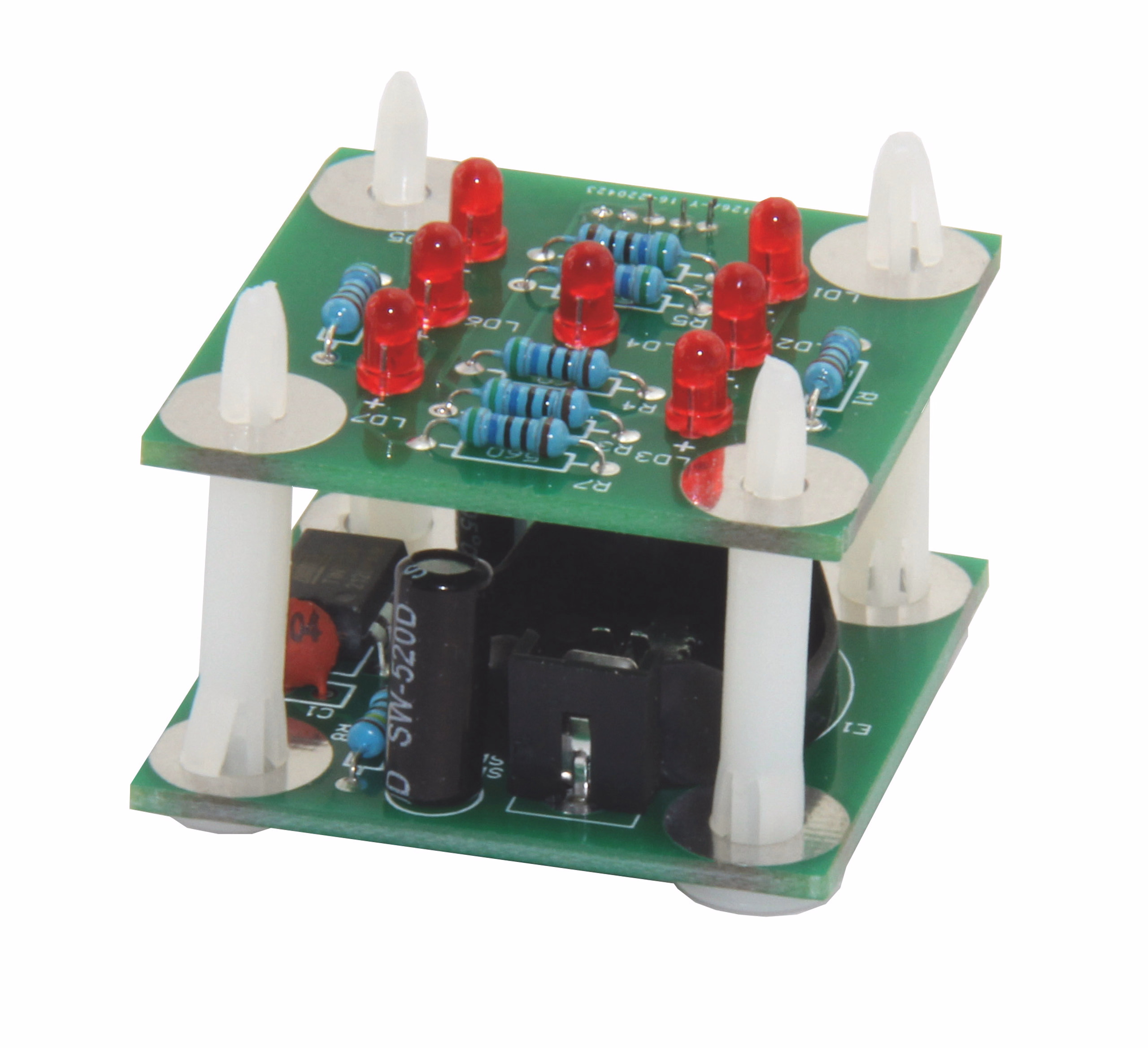 Lötbausatz Elektronischer Schüttelwürfel