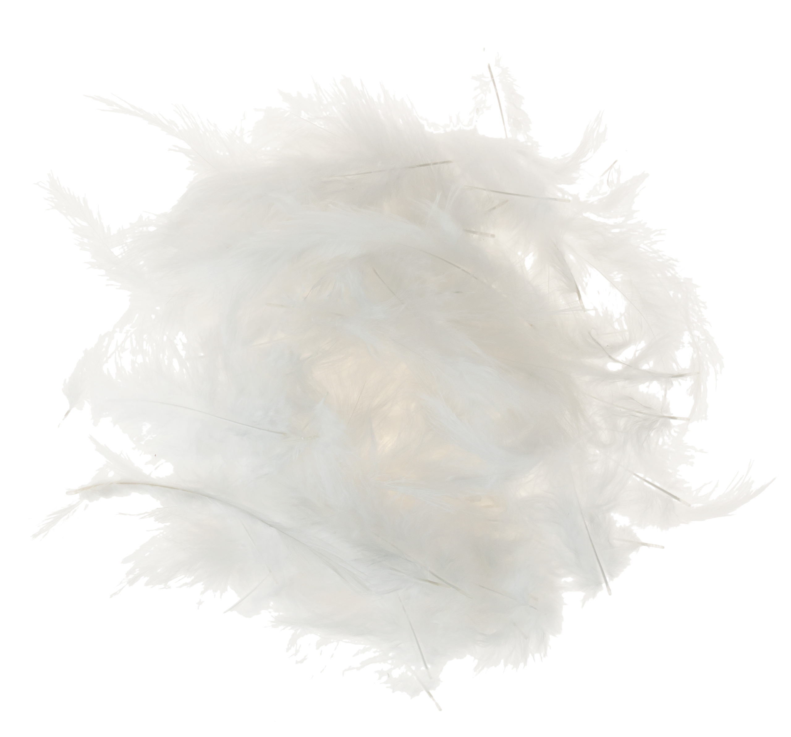 Plumas ligeras (10 g) blancas