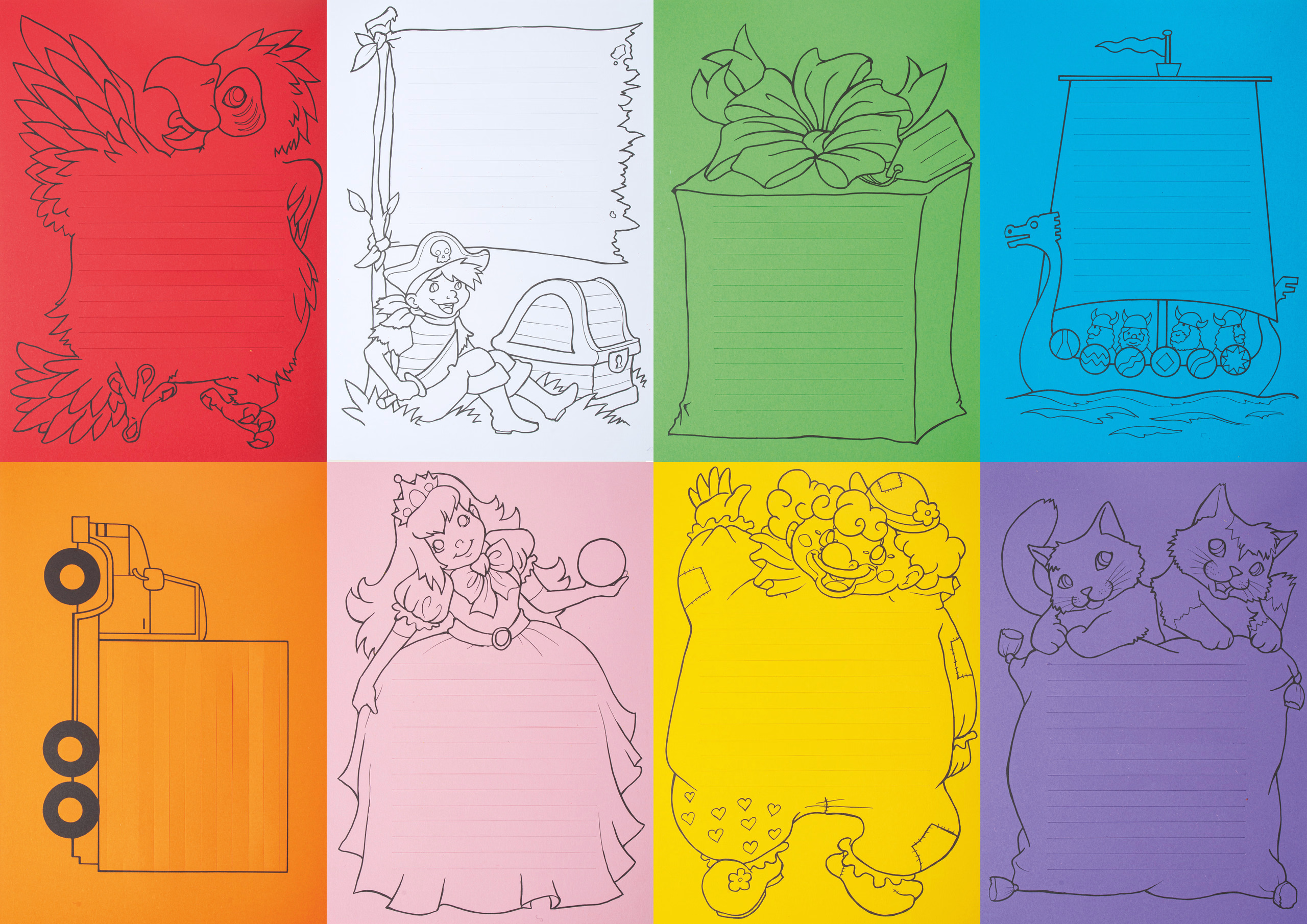 Lustige Flechtmotive, 48 Blatt