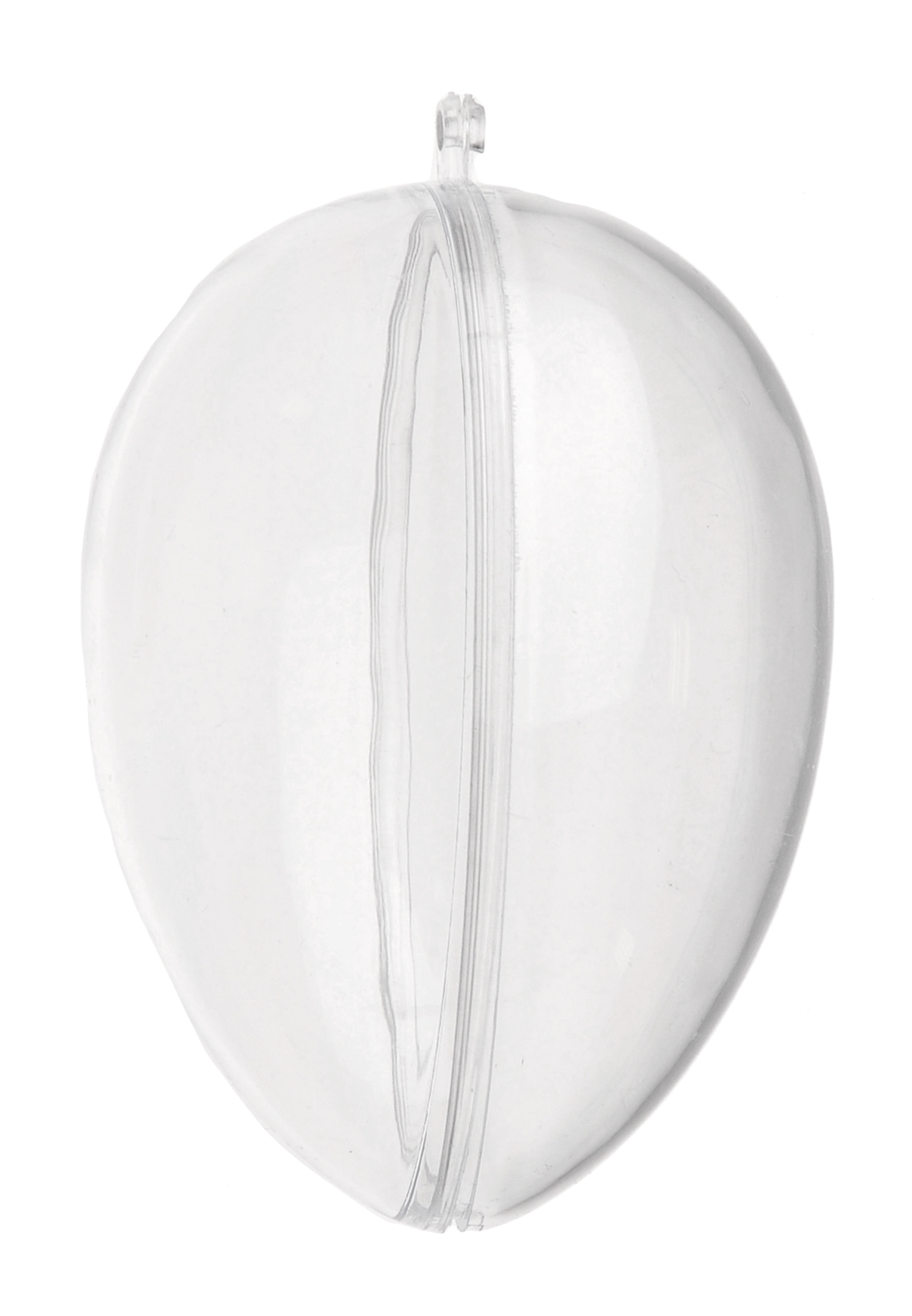 Kunststoff-Ei (60 mm) glasklar