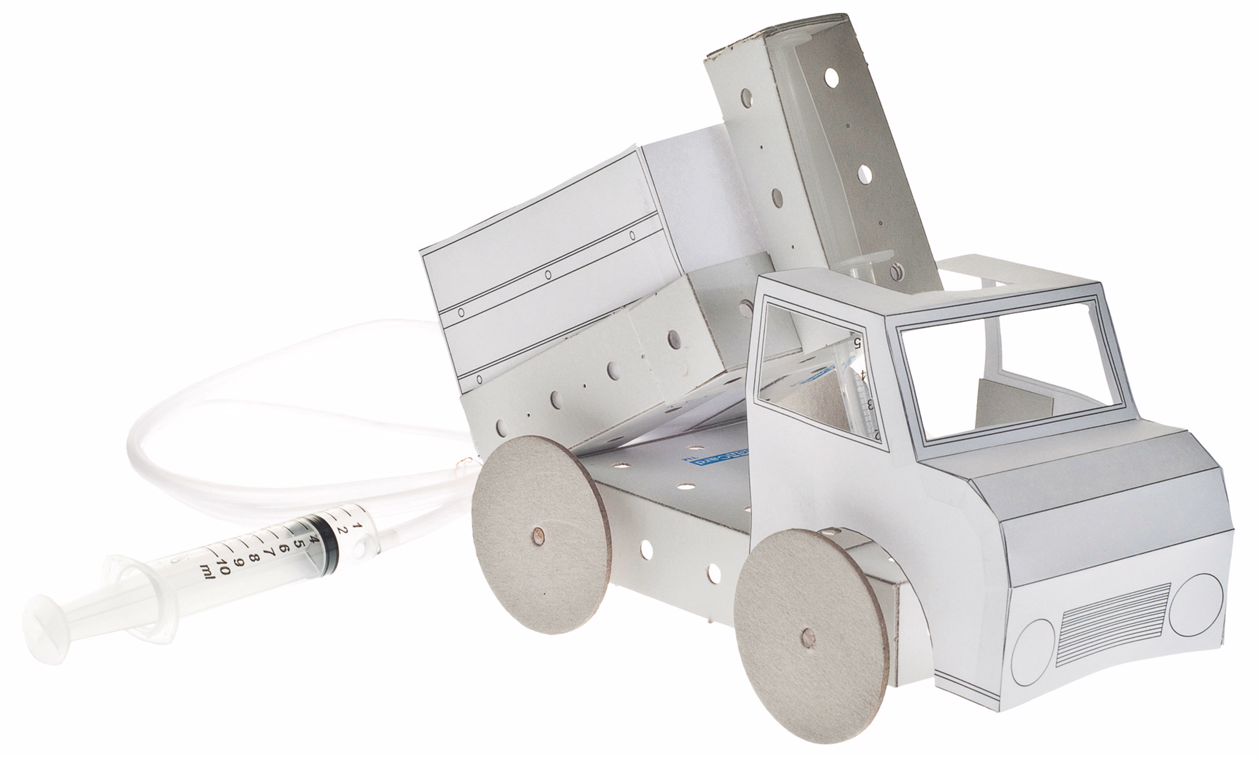 OPITEC Karton-Kipplaster Pneumatik (Easy-Line)