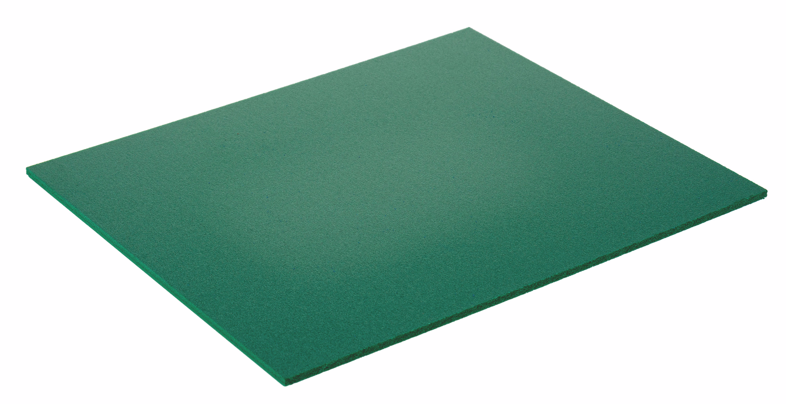 Lastra in PVC espanso rigido, verde 3 x 180 x 210 mm