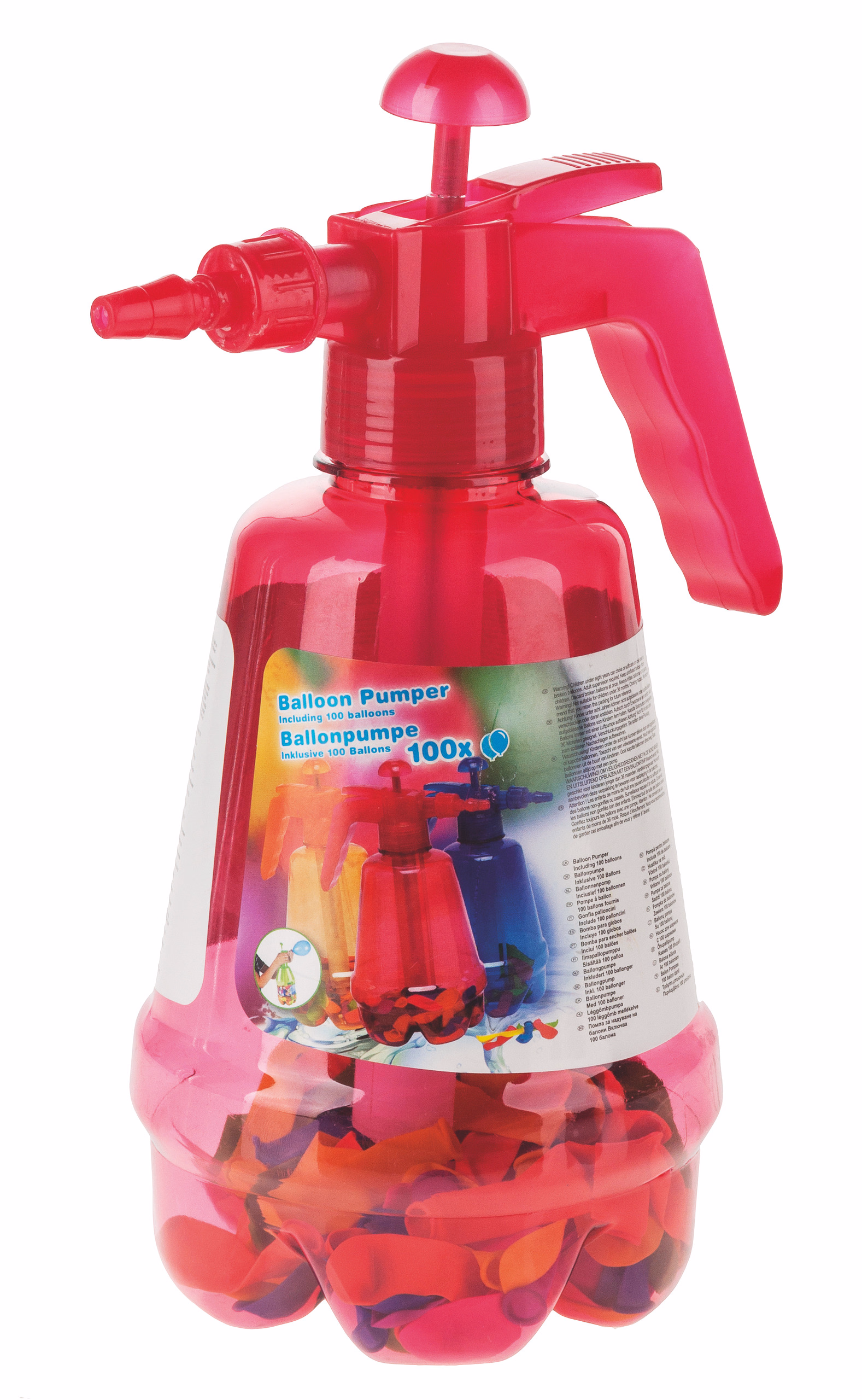 Ballonpumpe inkl. 100 Ballons