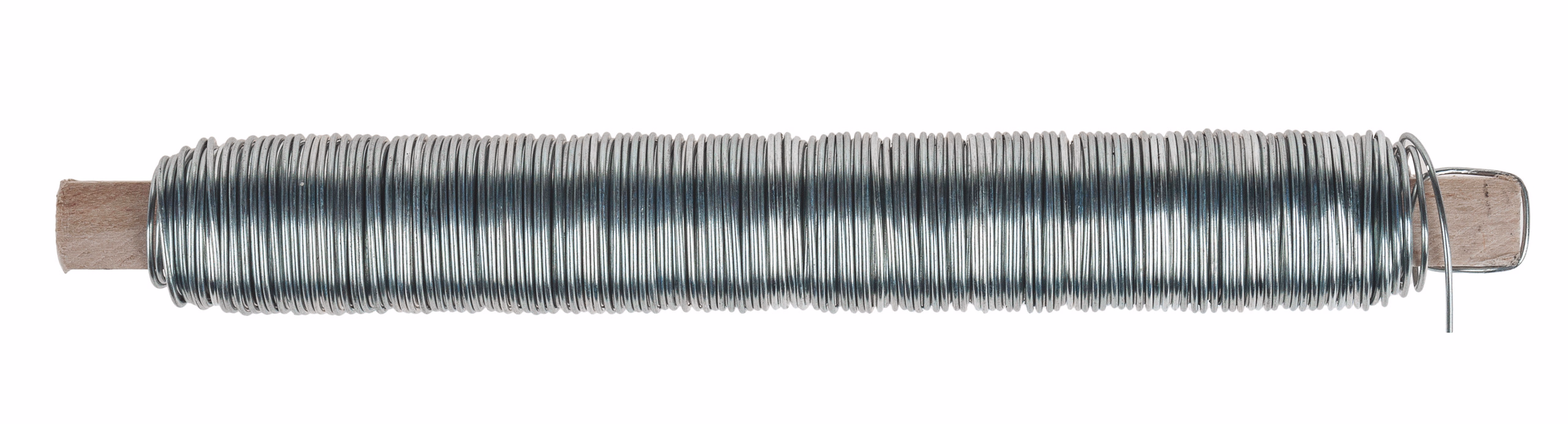 Wickeldraht (0,65 mm), 100 g (35m) silber