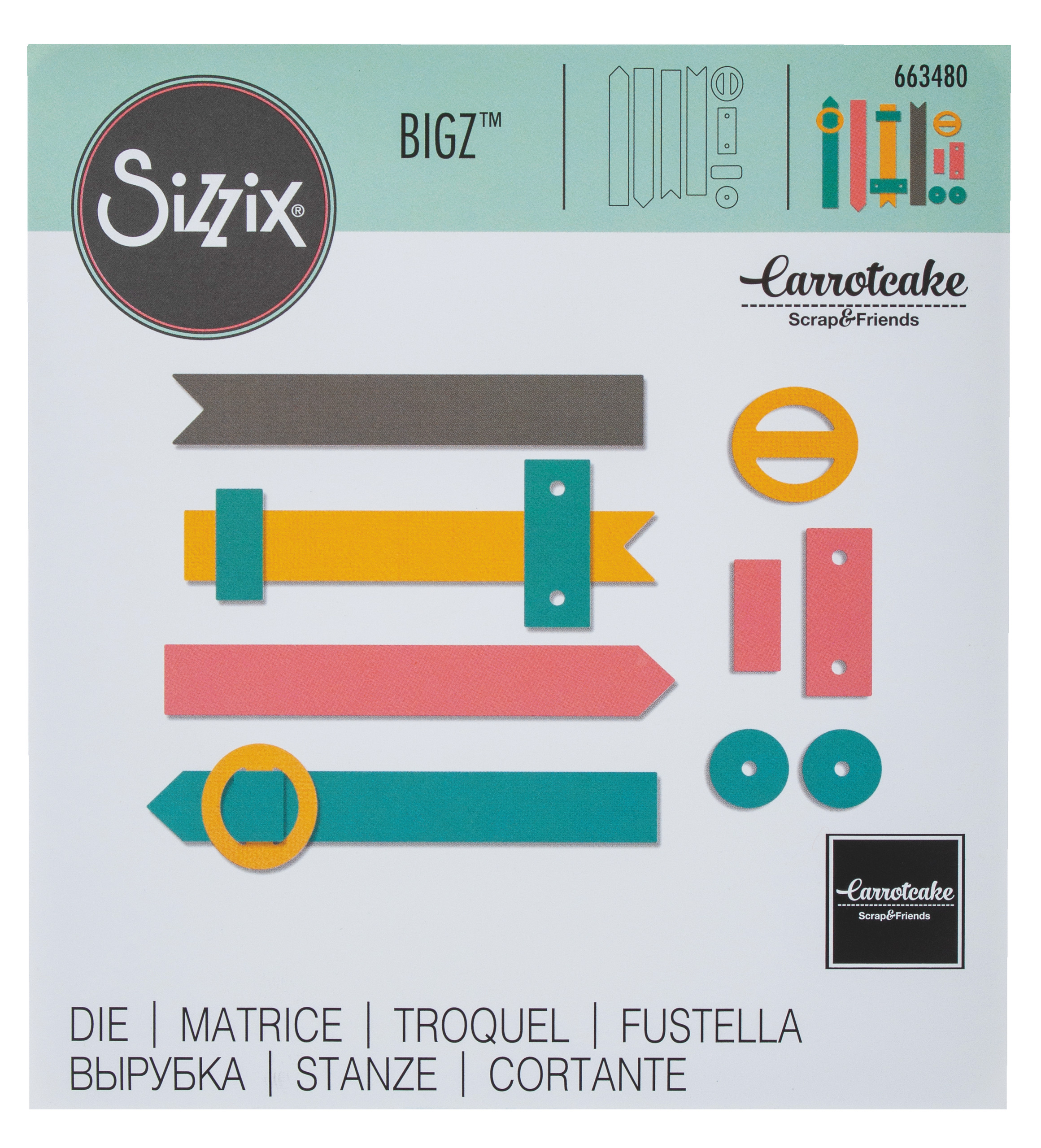 Sizzix Bigz Die - Book Closures | 636469