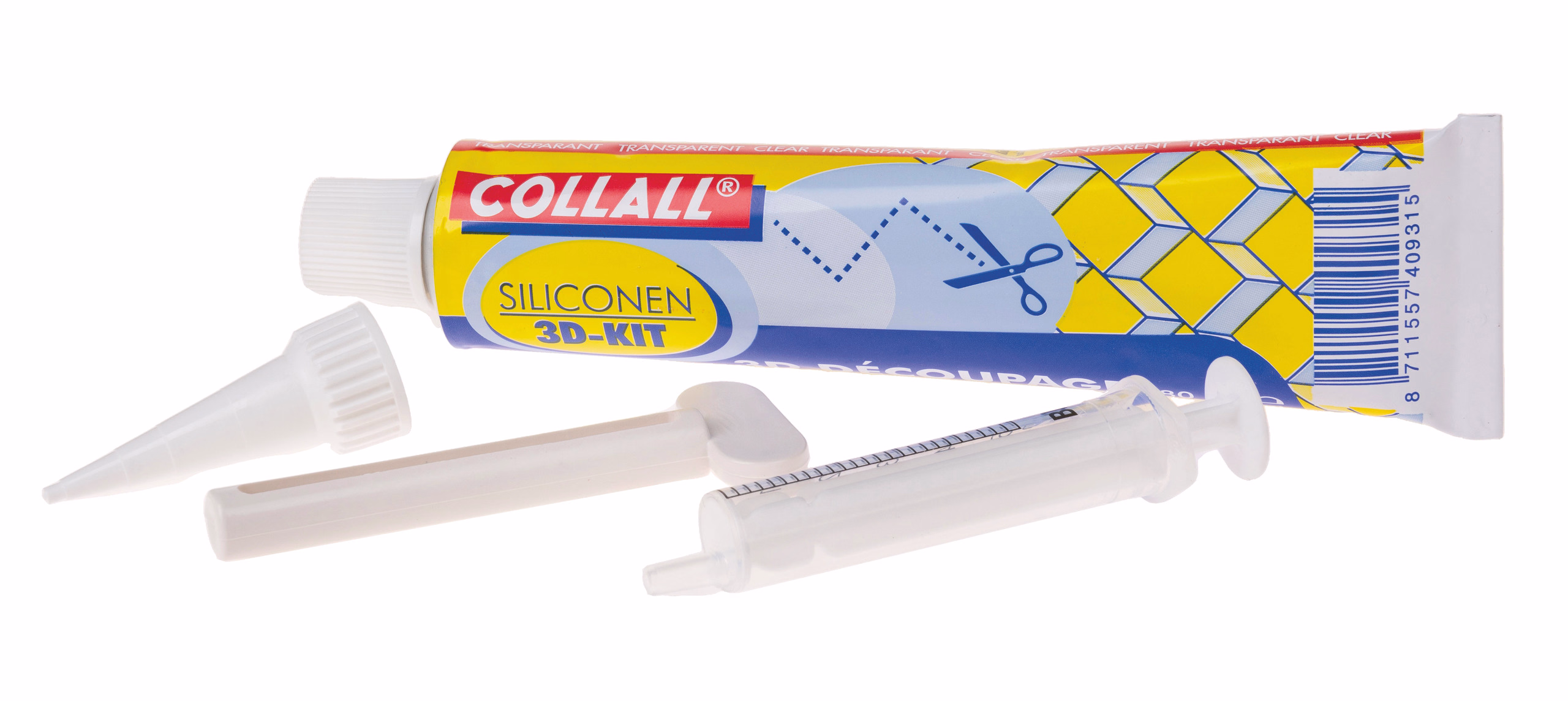 Set de colle silicone 3D, 80 ml