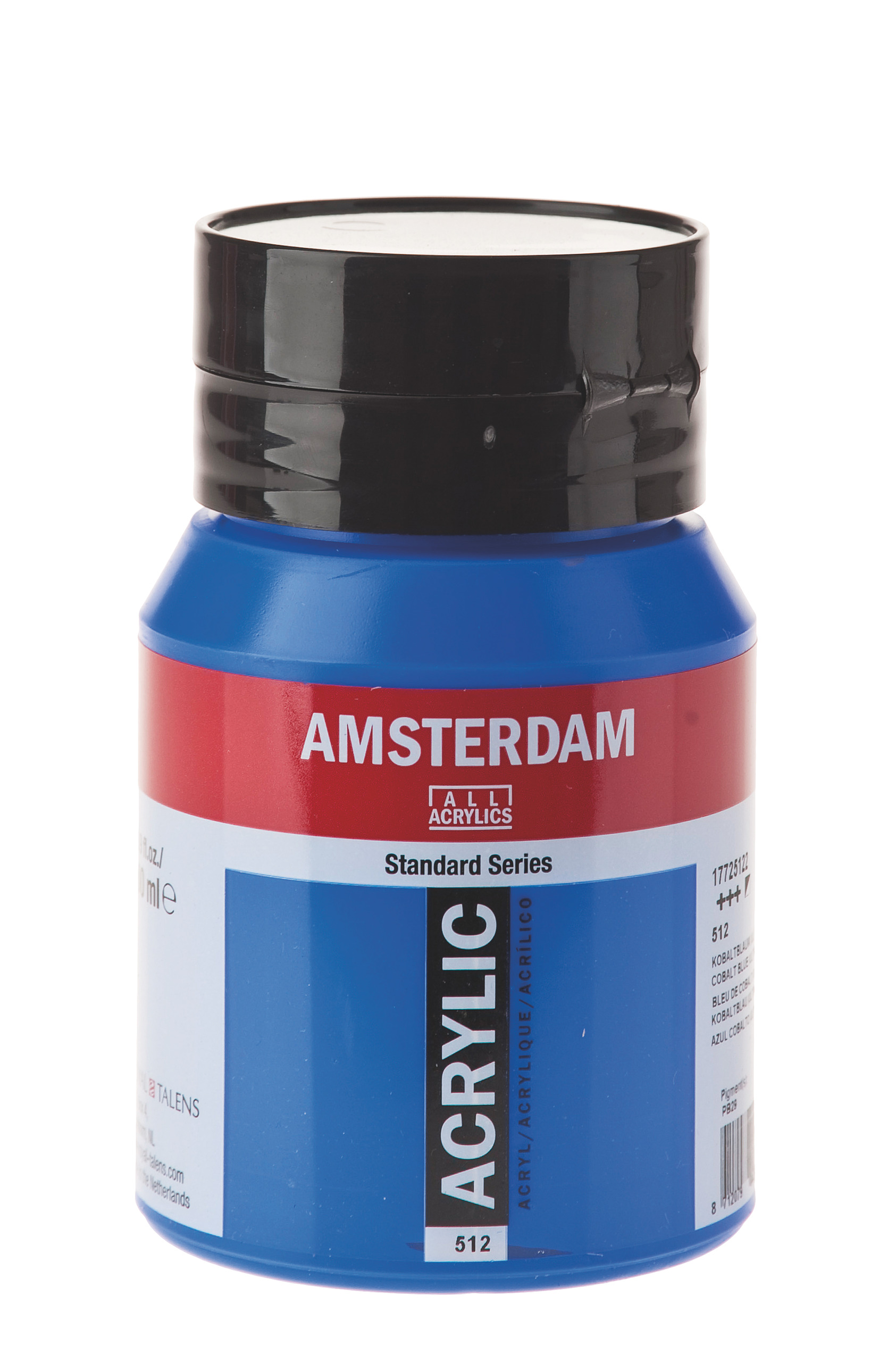 Amsterdam pintura acrílica 500 ml cob.azul