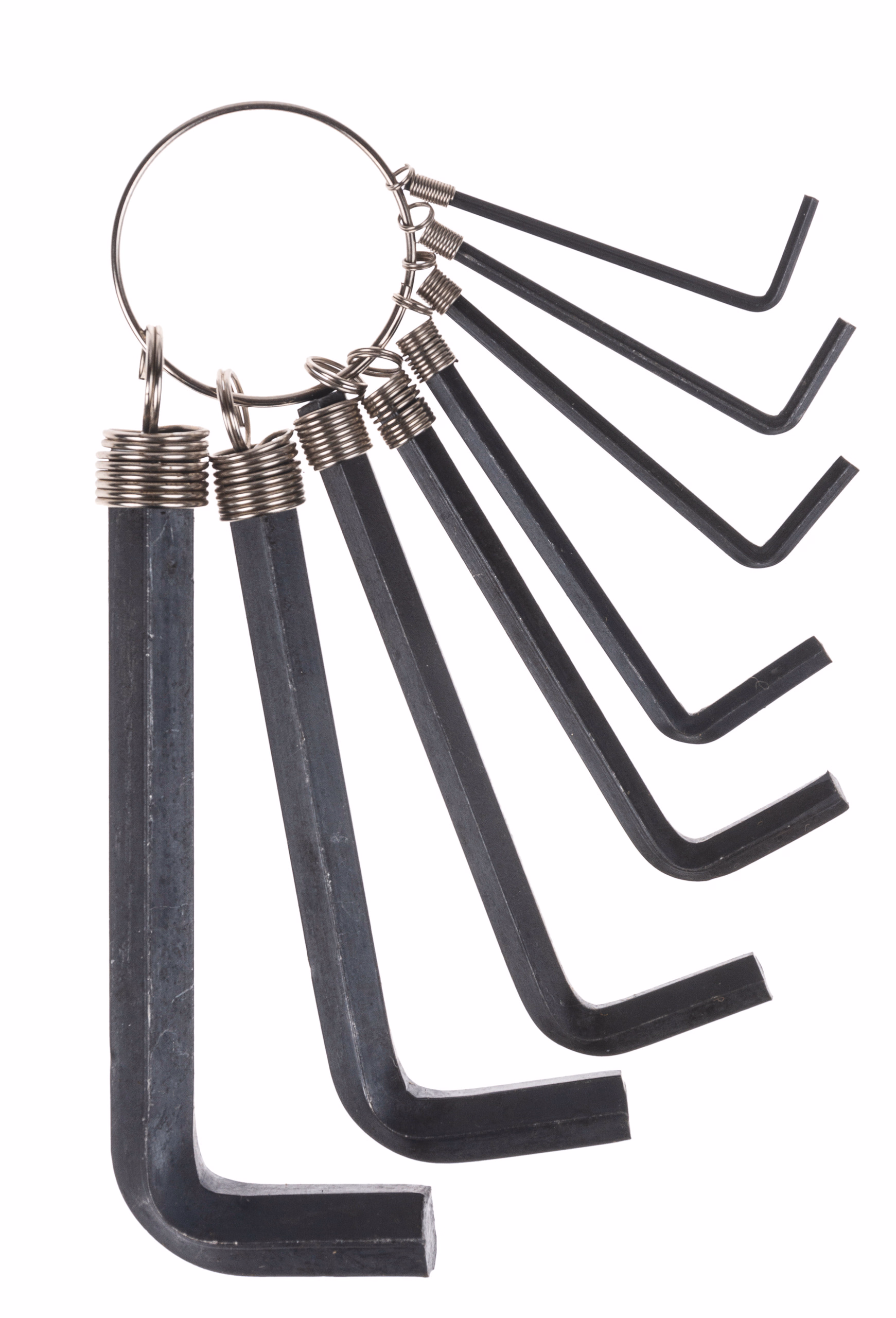 Clefs mâles, Sur anneau. En acier CV....,