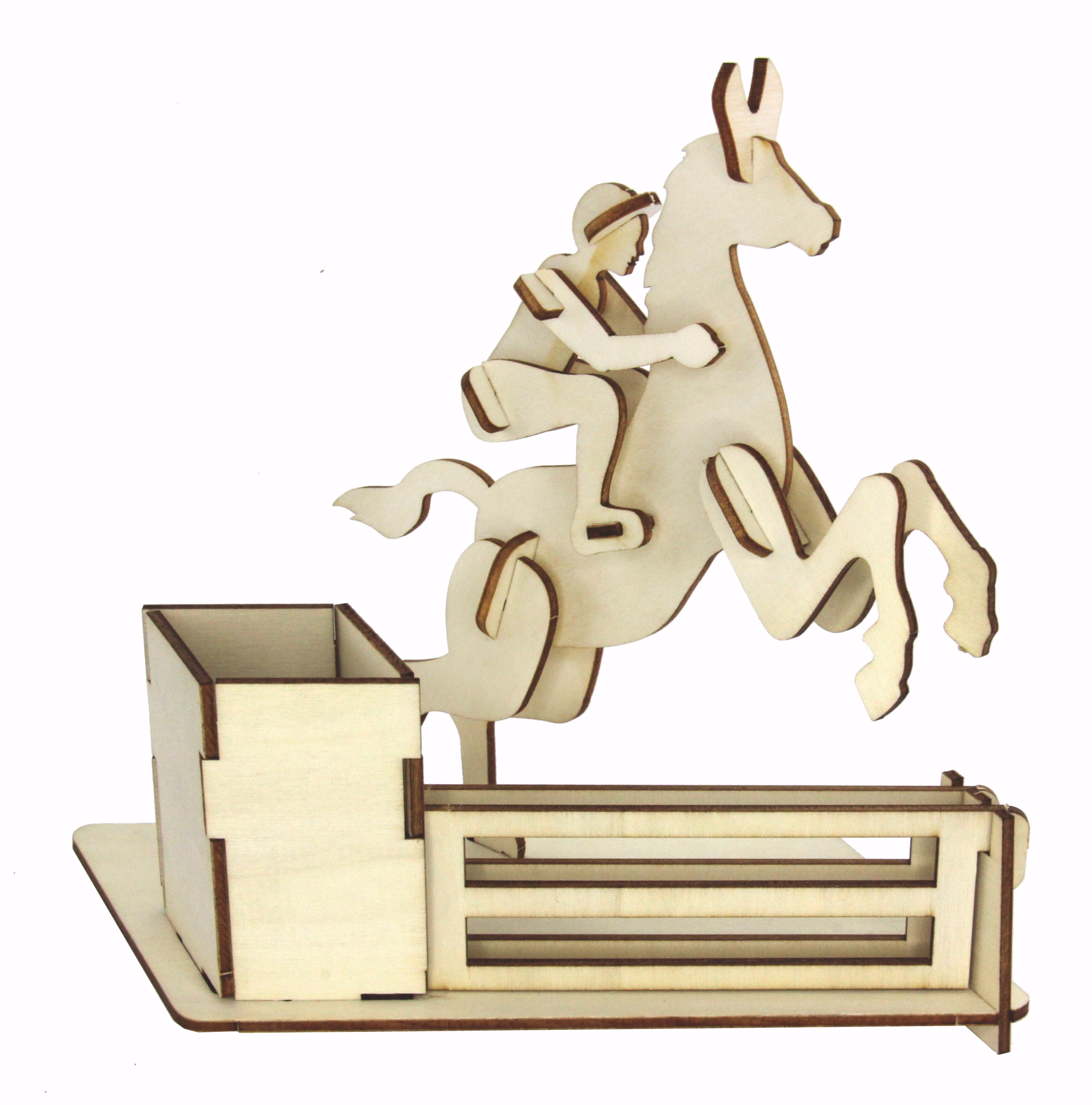 Springreiter, 25 Teile (Easy-Line)