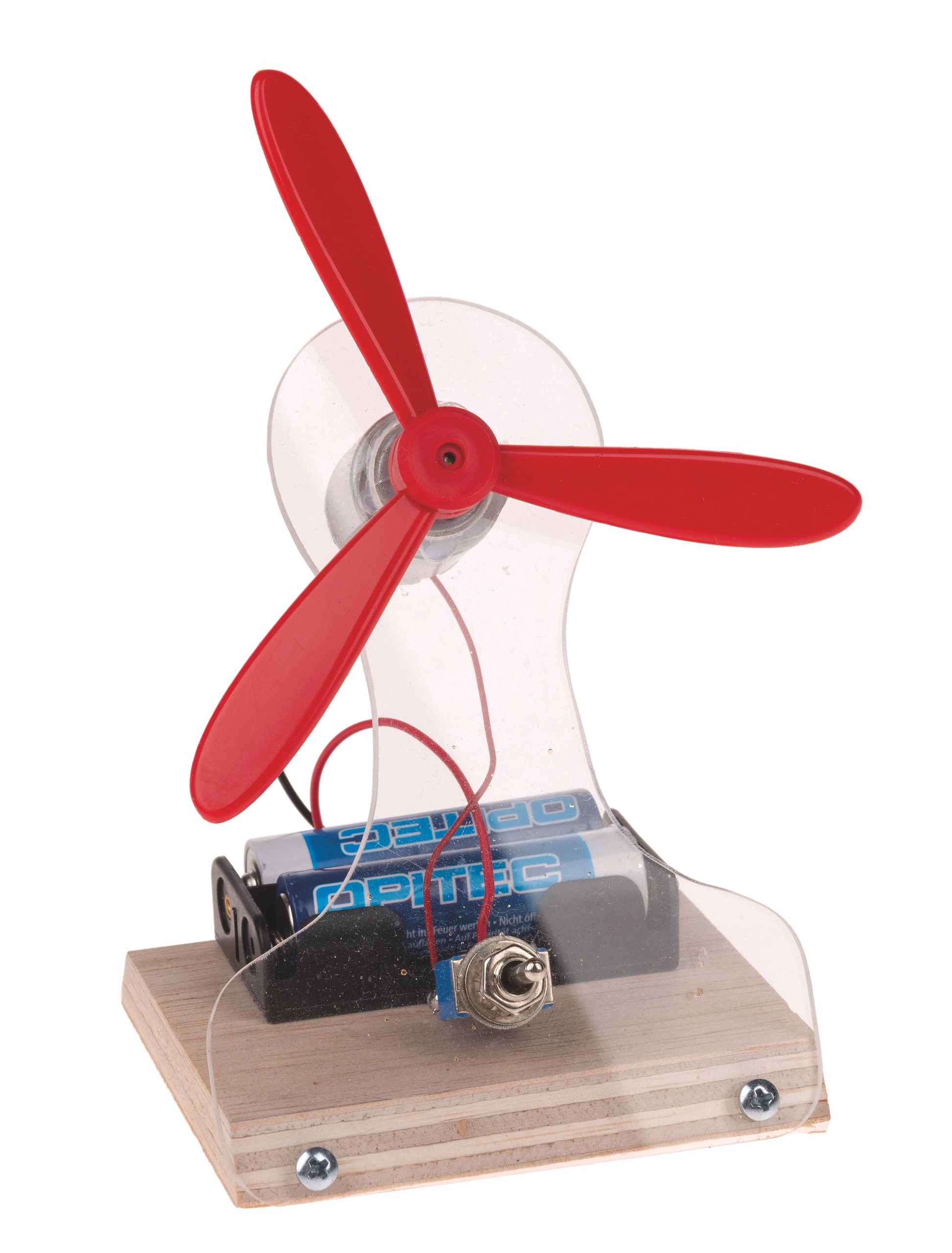 OPITEC Ventilateur de table à 2 vitesses, la pièce