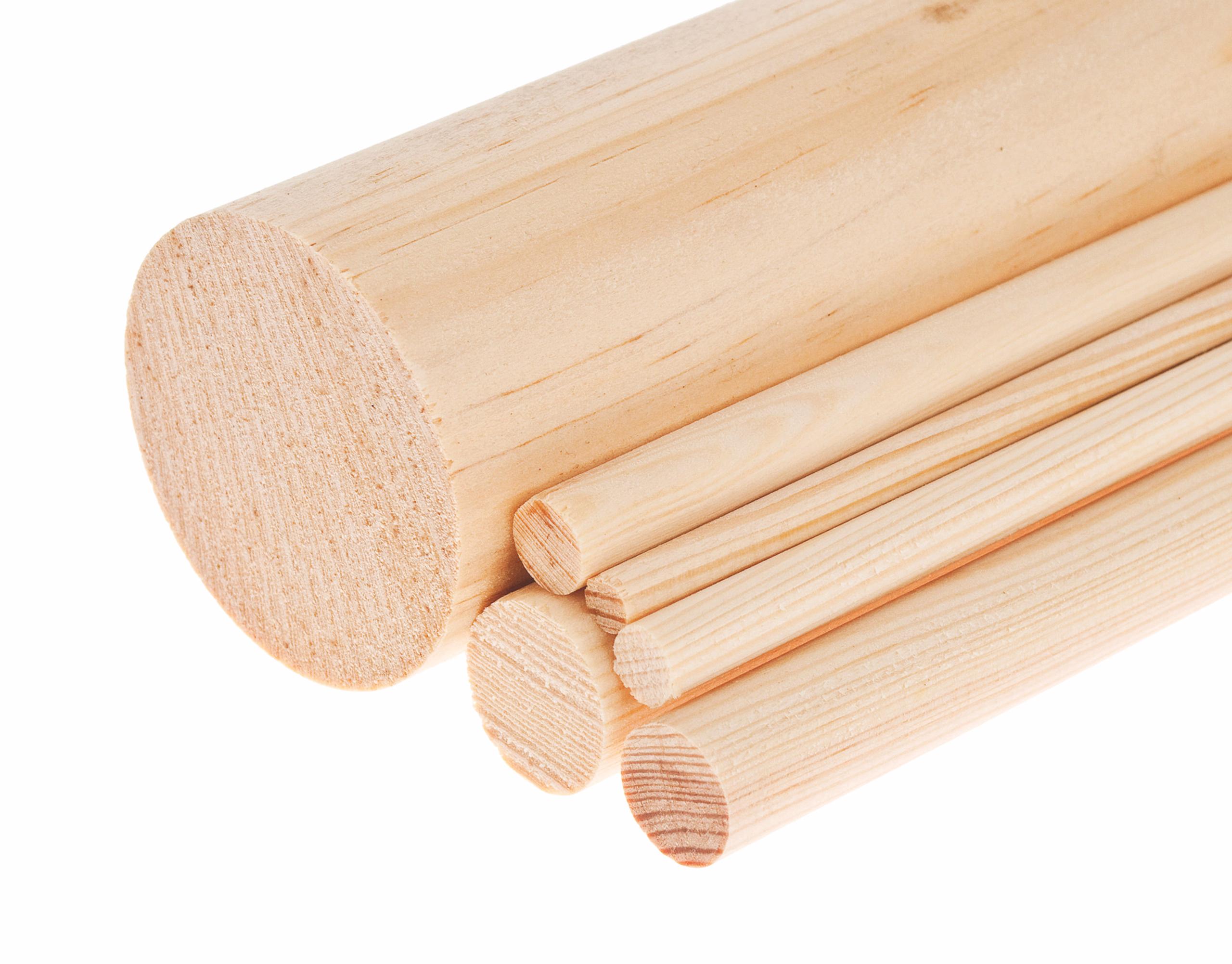 Weichholz-Rundstab 50 x 500 mm