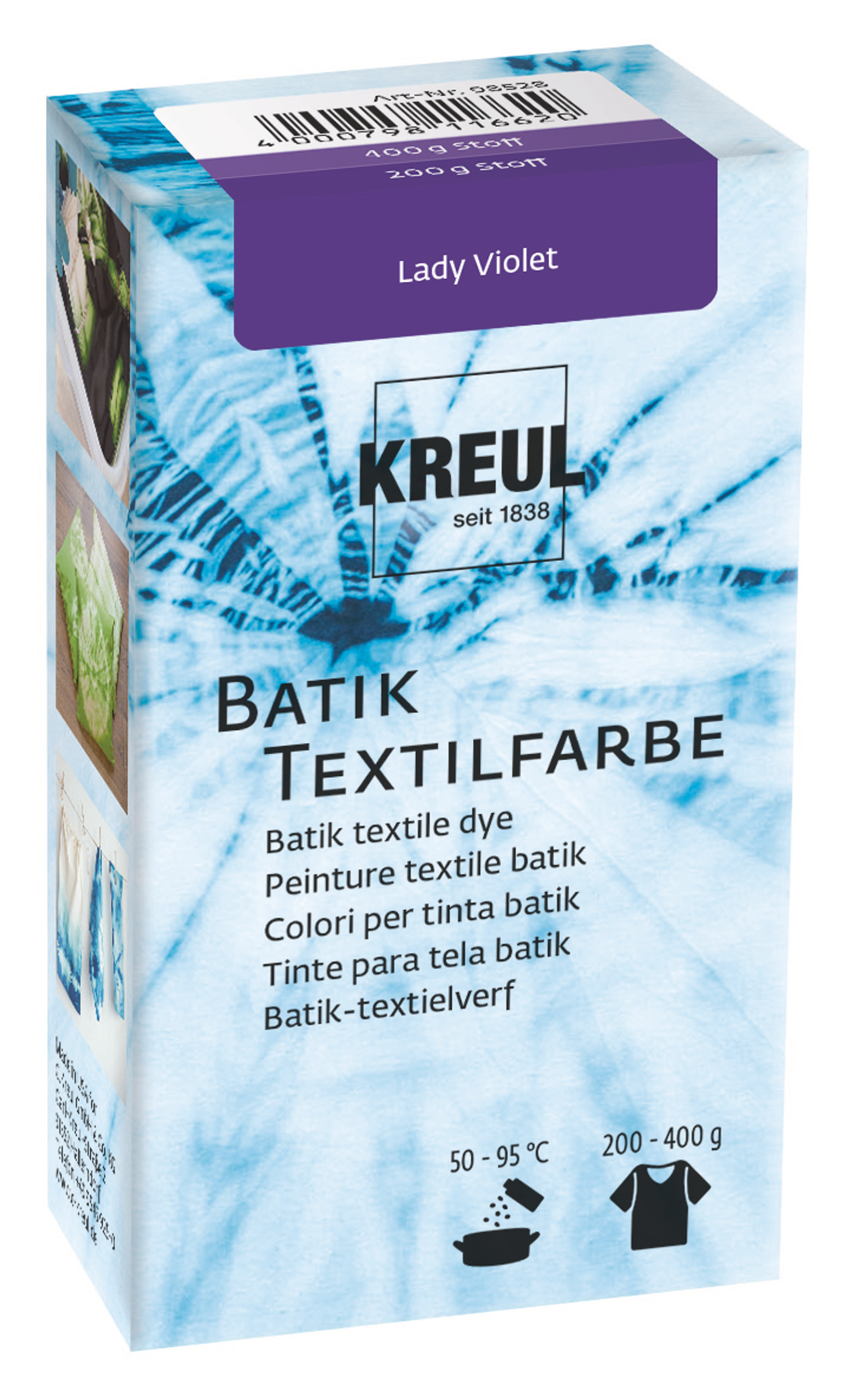KREUL Batik Textilfarbe, violett