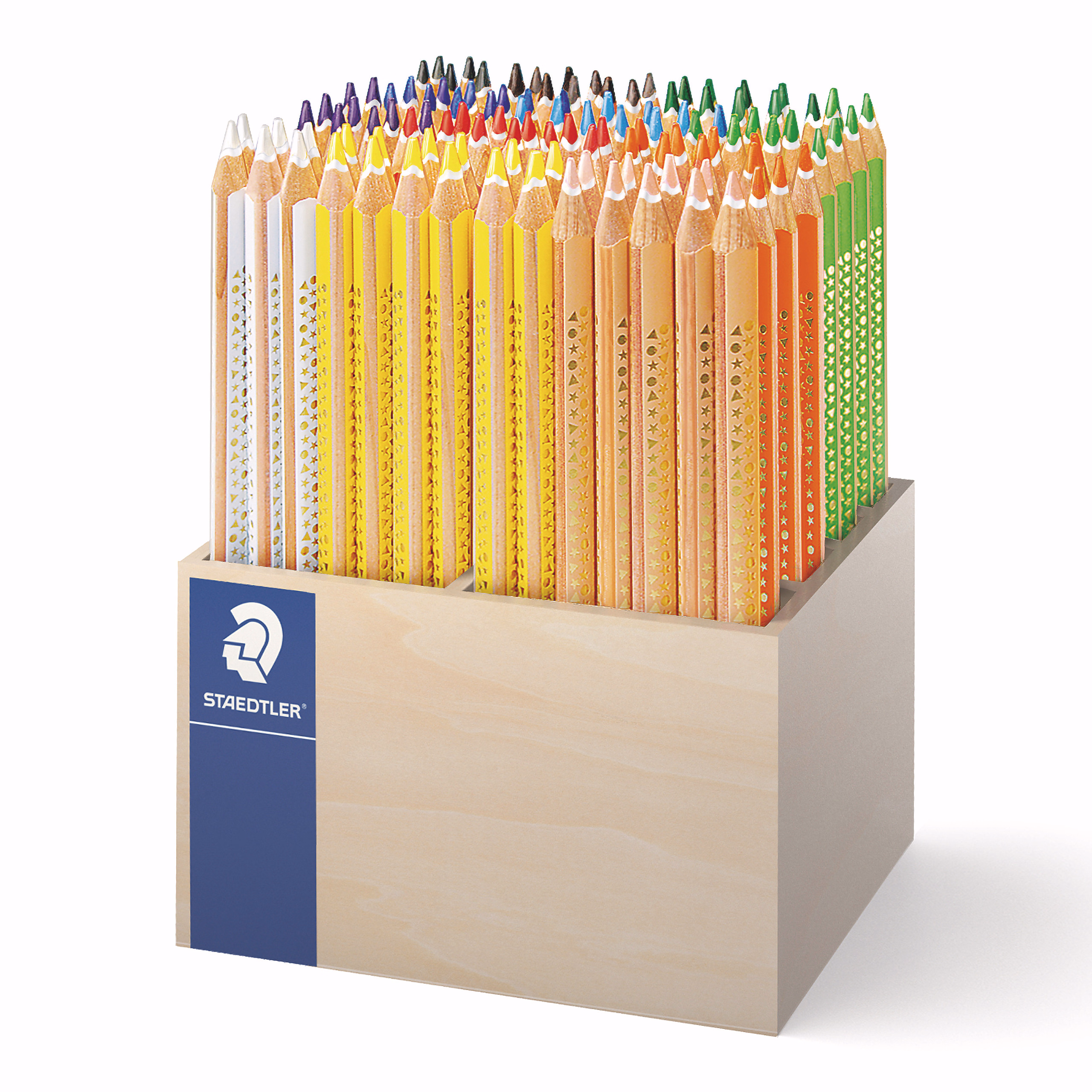 STAEDTLER Noris Bunstifte Jumbo, 112er-Set