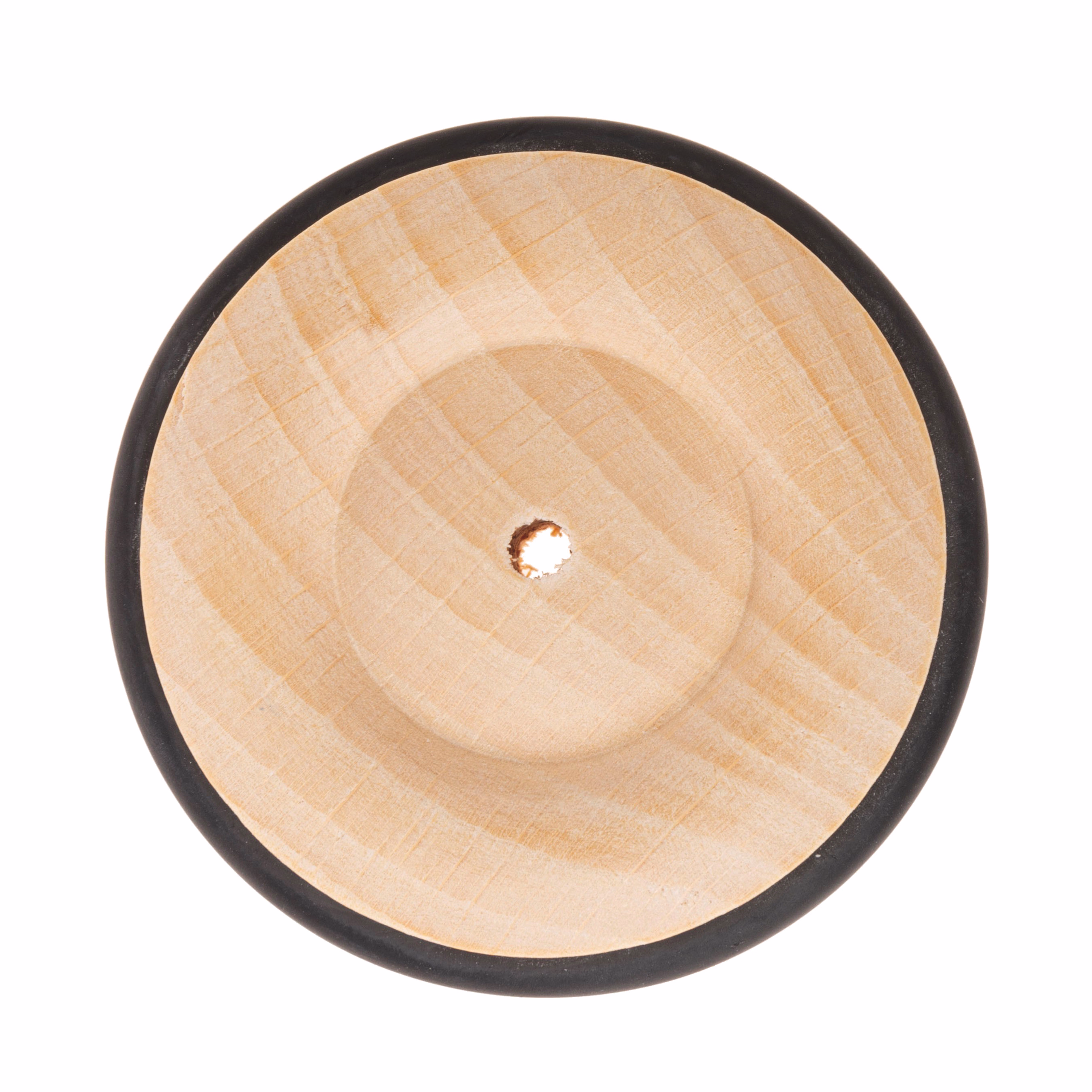 Roue profilée en bois avec pneu, 54 mm, 15 mm