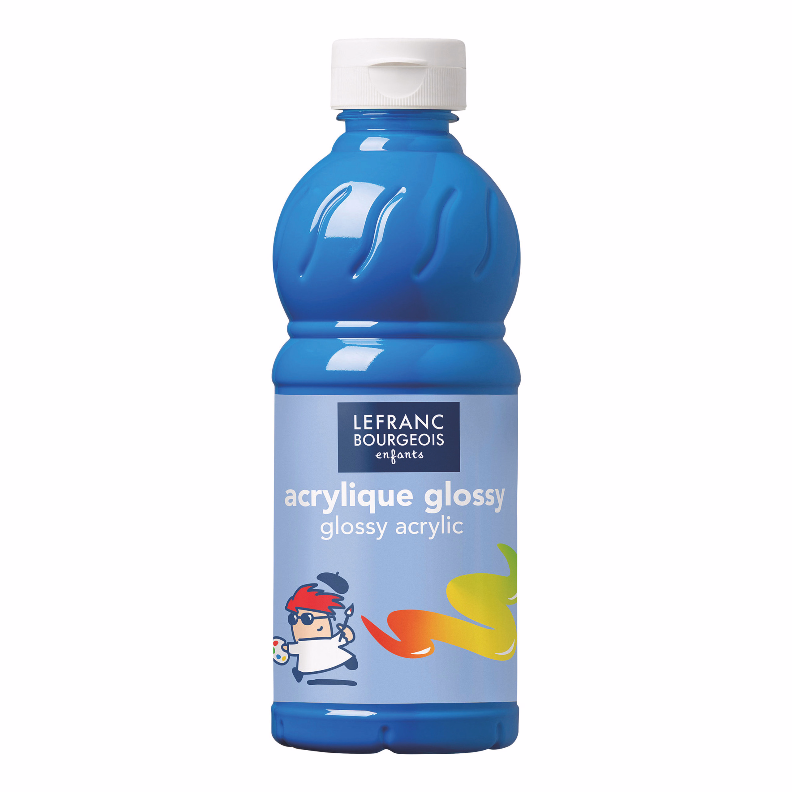 Peinture acrylique brillante Color & Co, bleu prim