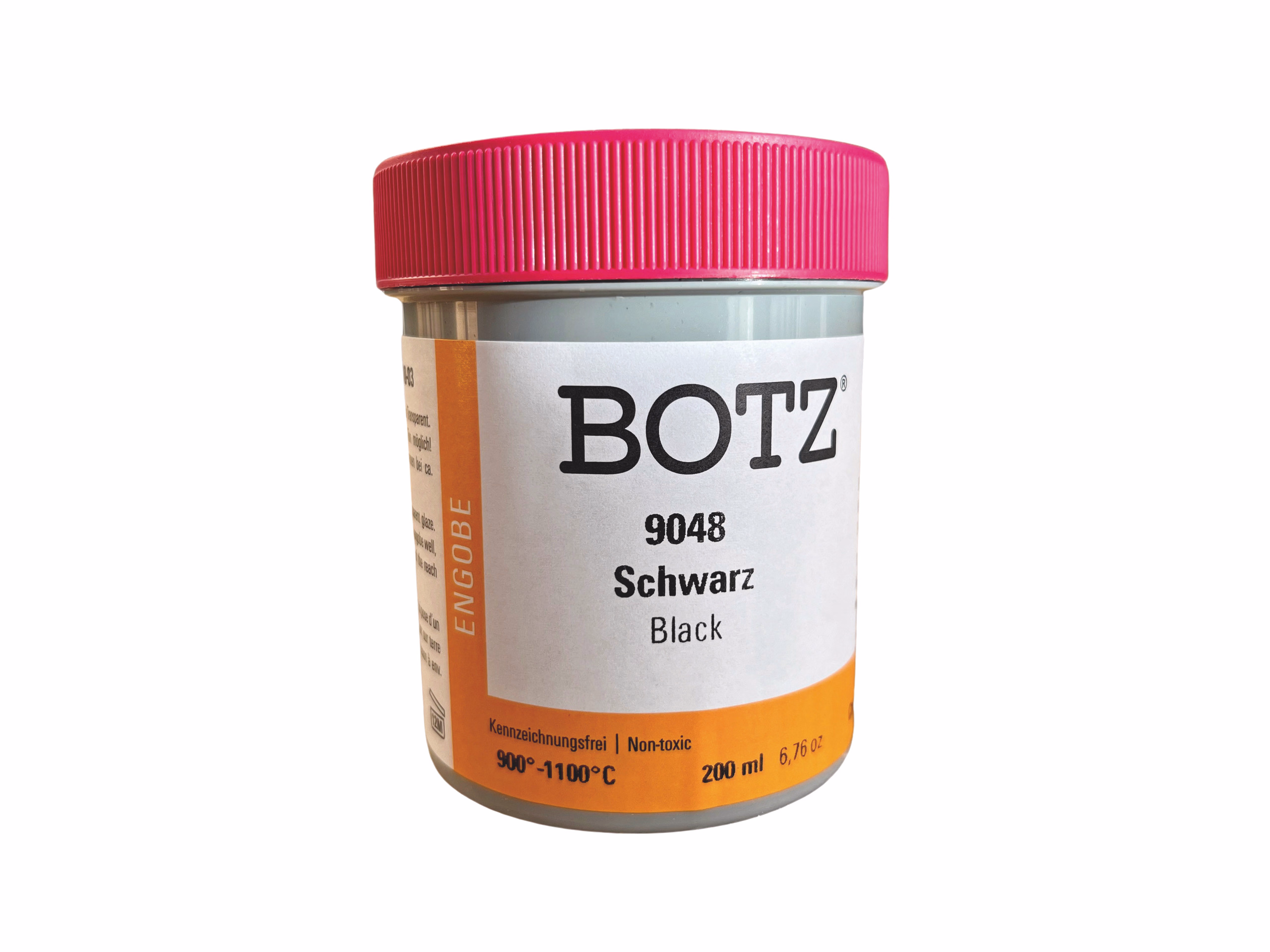 Flüssig-Engobe Botz, 200 ml schwarz