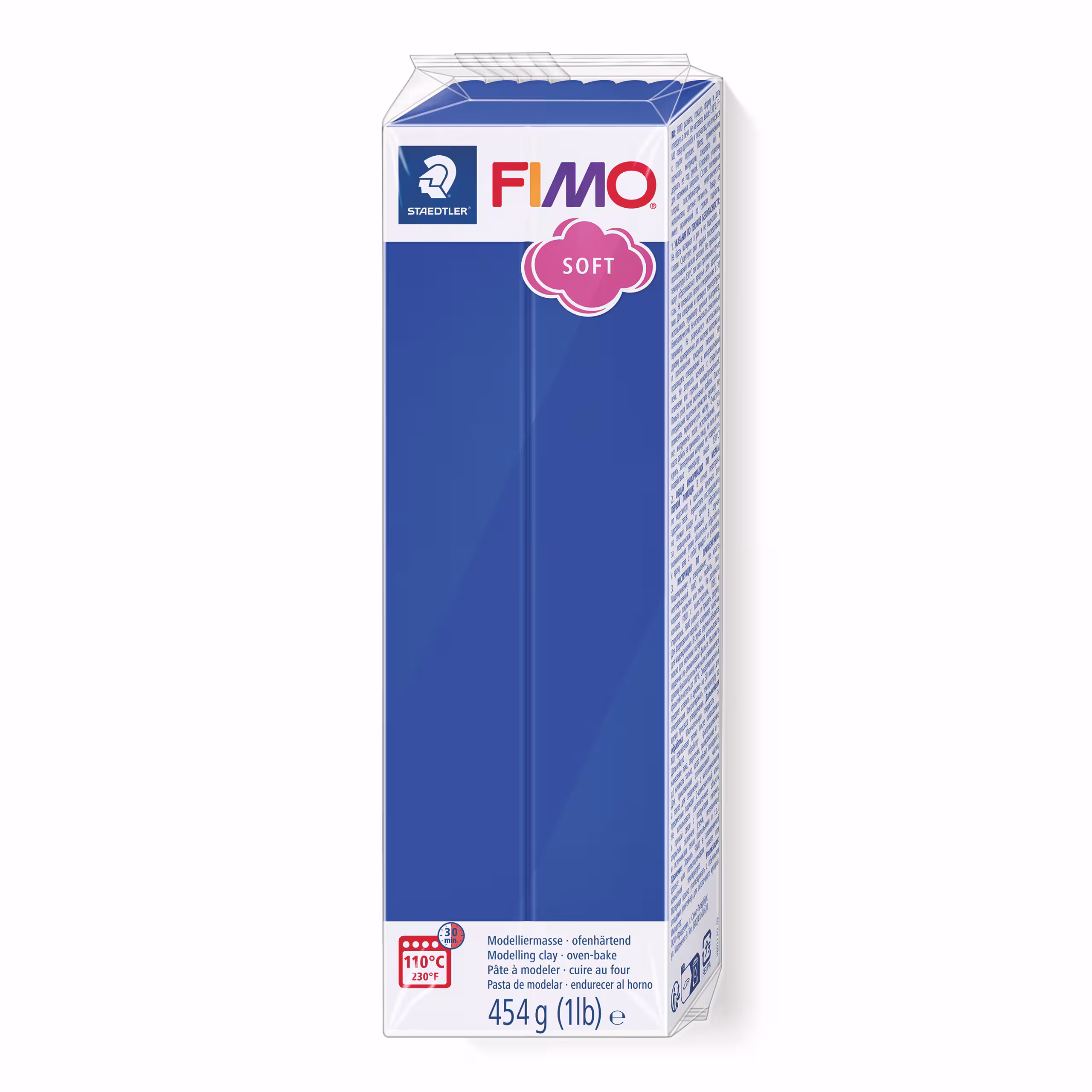 Fimo soft boetseerklei (454 g) briljant blauw