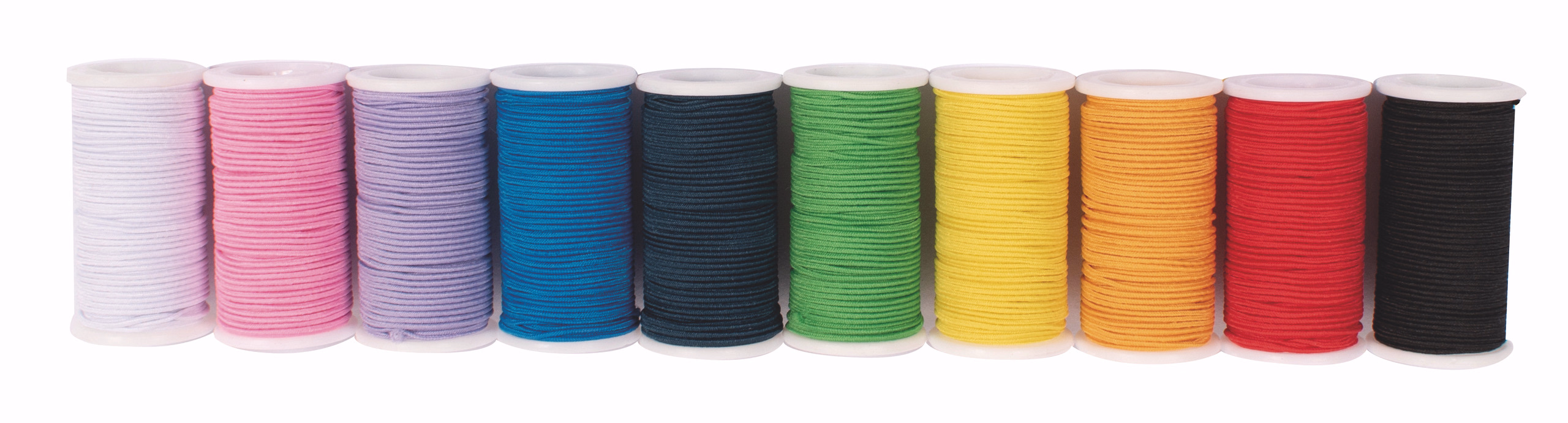 Cordón elástico para máscaras y labores, 10 ud.