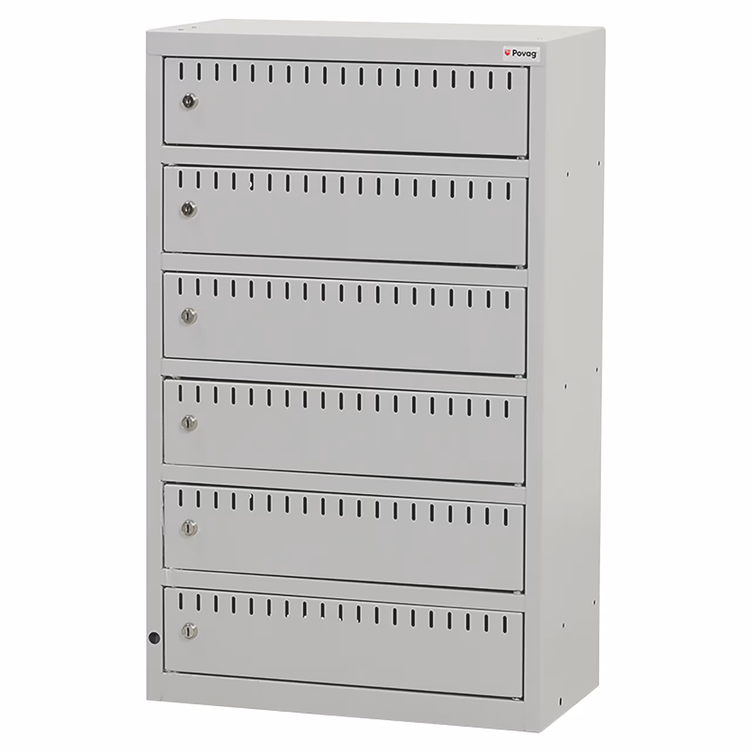 Fietsaccu wandkast (900 x 550 x 300 mm) 6-deurs