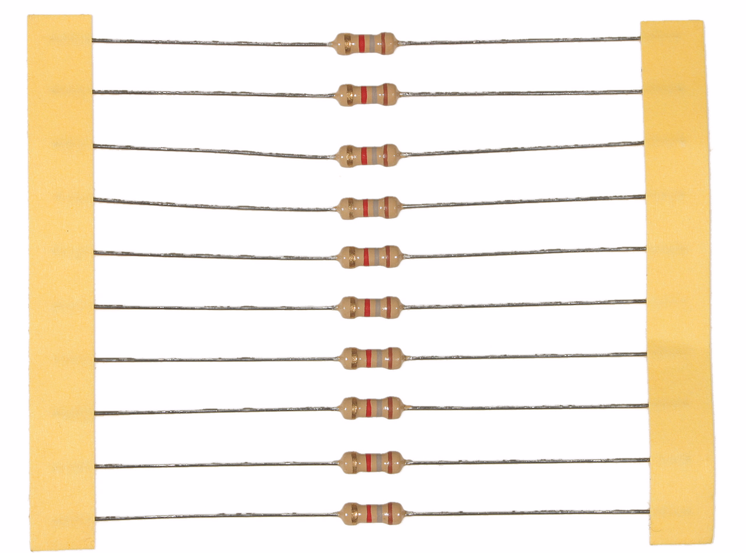 Widerstände, 10 Stück 1,8 kΩ