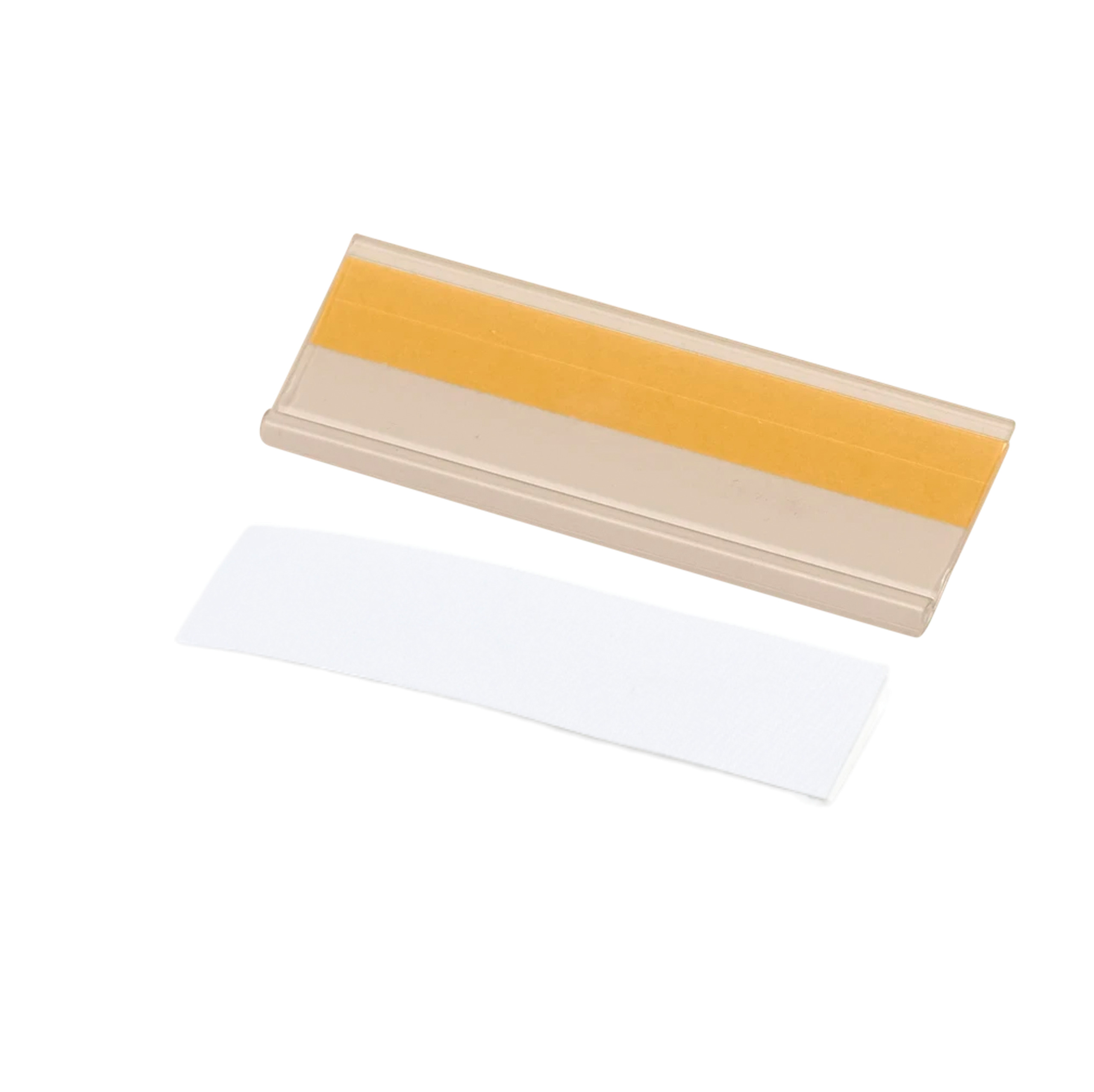 Plakstrip etikethouder – Vliestape – 22 x 77 mm