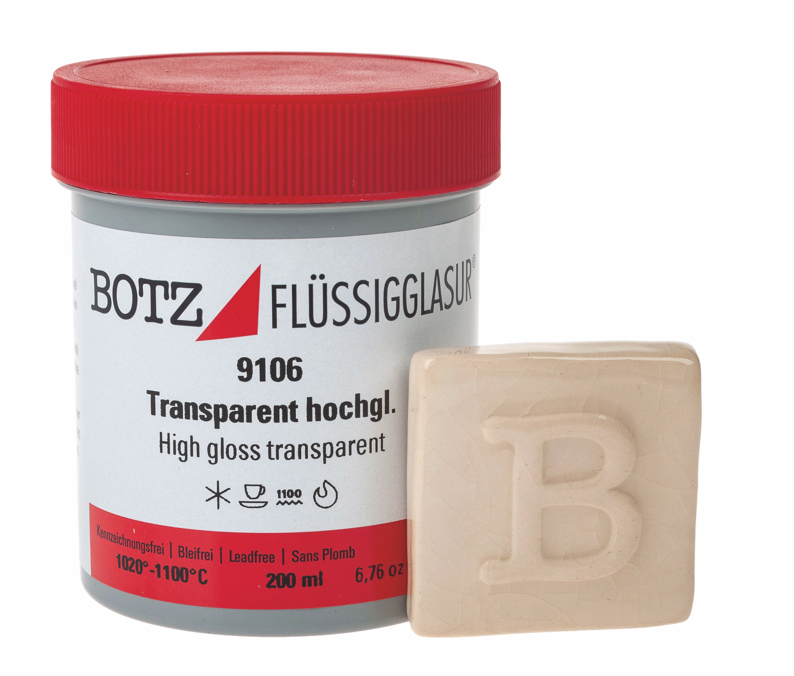 Flüssigglasur Botz, 200 ml transparent glänzend