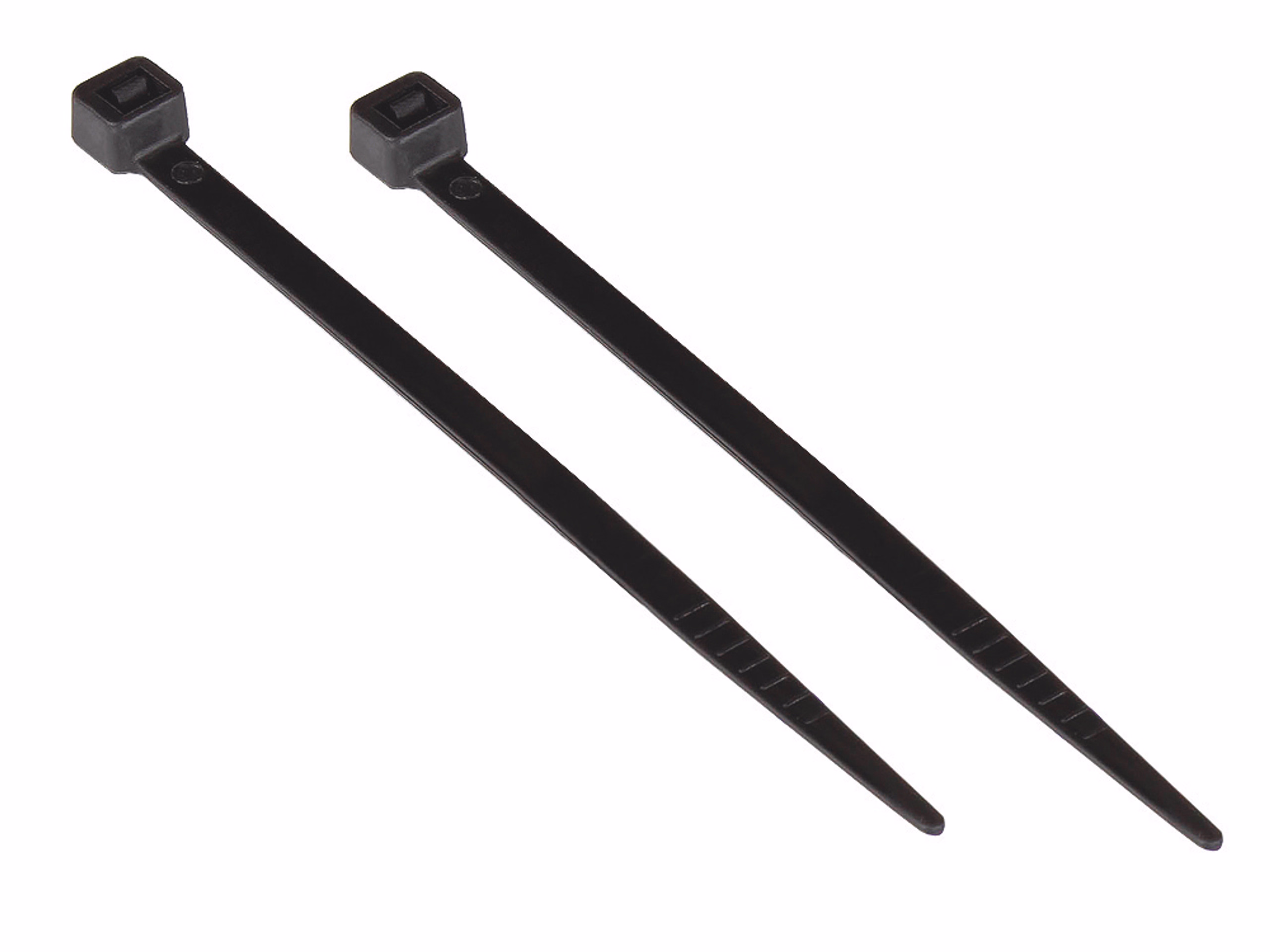 Fascette serracavi 100 x 2.5 mm, nero, 100 pezzi