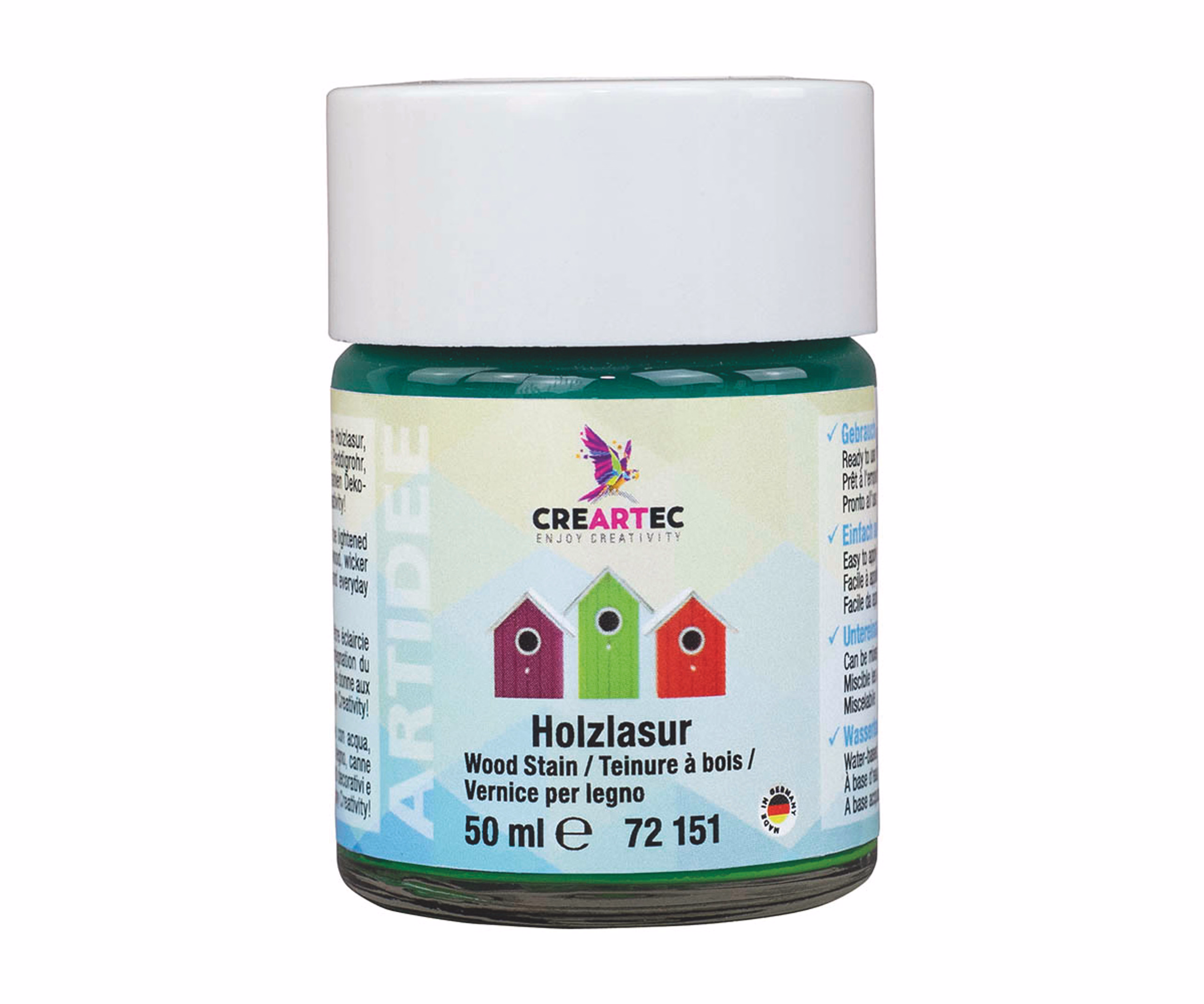 CREARTEC Vernice per legno, verde