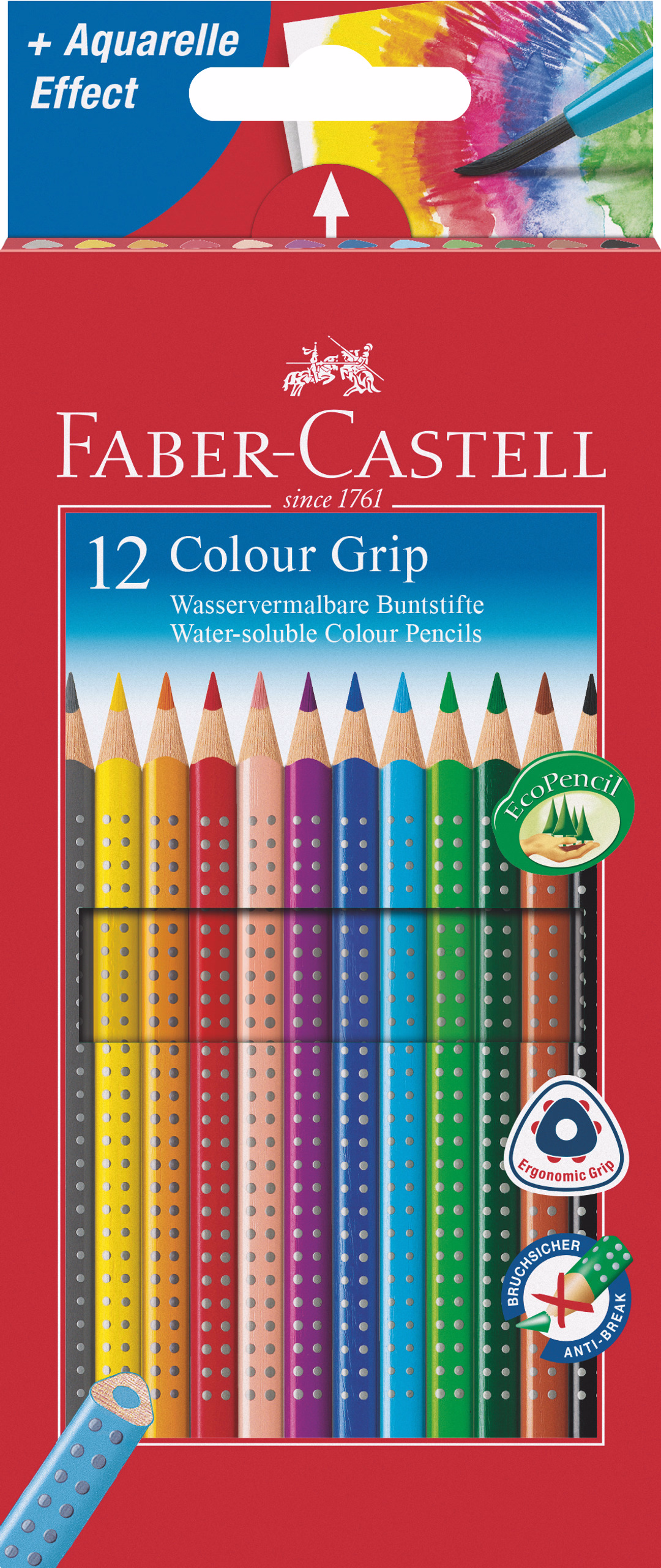 Farbstifte Colour Grip, 12er-Set
