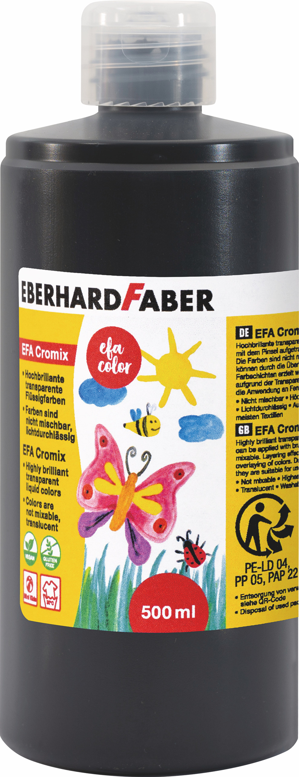 Pintura transparente Cromix (500 ml) negro | Negro | 673492