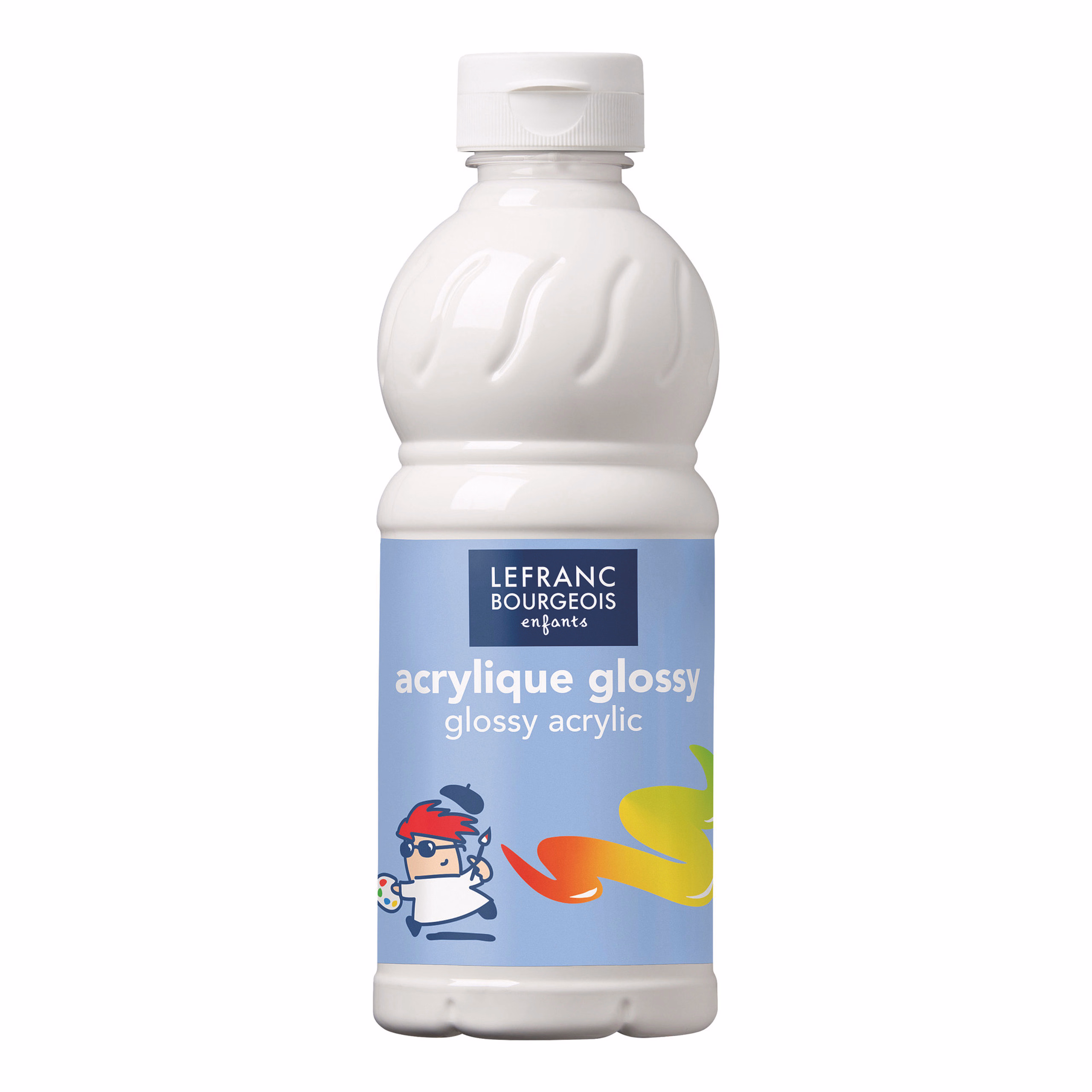 Peinture acrylique brillante Color & Co, , blanc