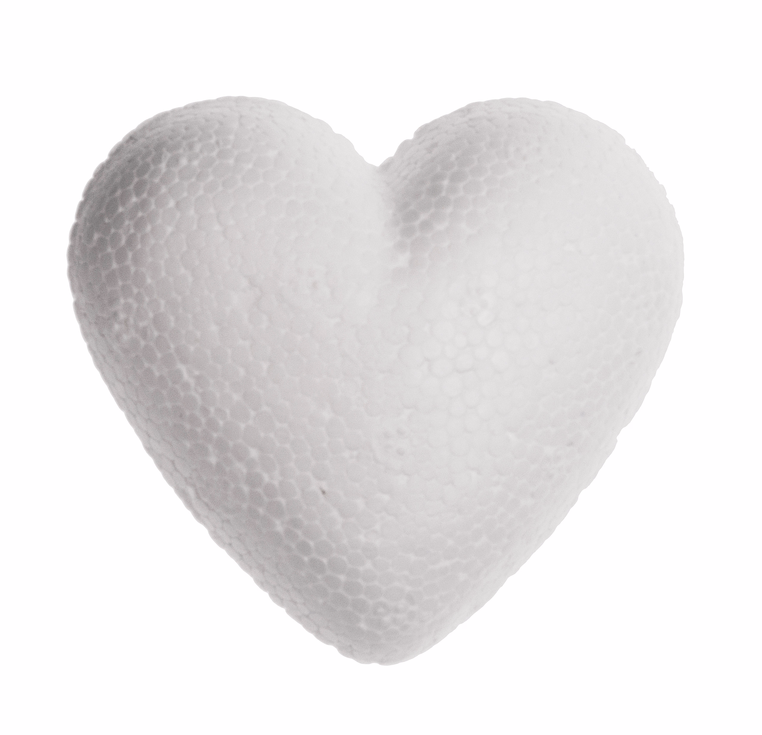 Coeur en polystyrène, 1 pièce, ø 50 mm
