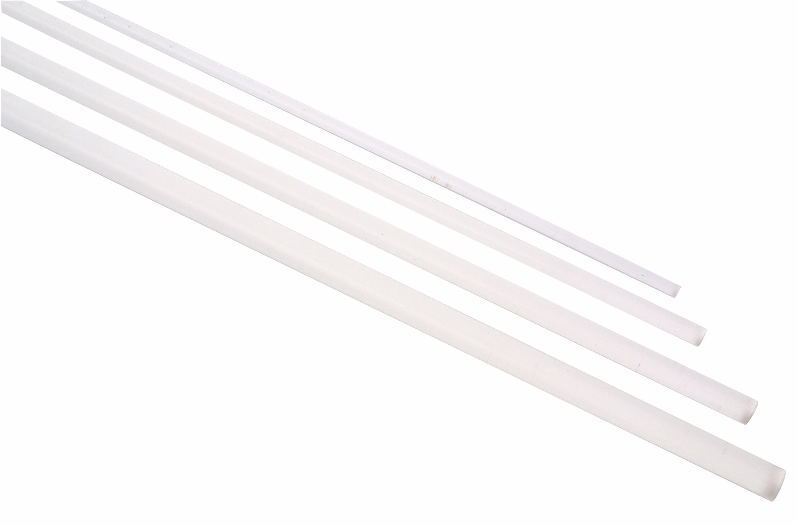 Acrylglas ronde staaf Ø 4 x 1000 mm