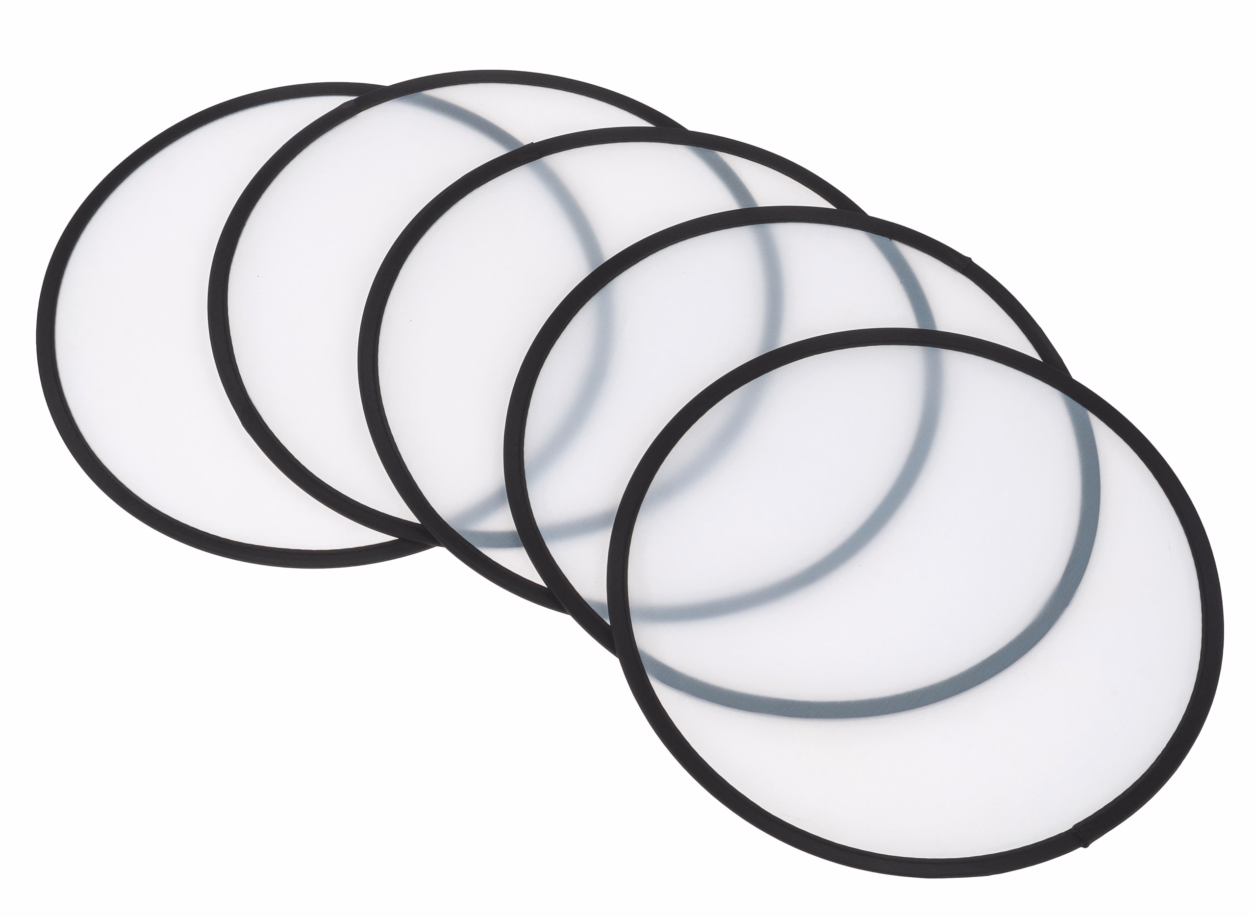 Frisbee, 5 Stück, aus Polyamid