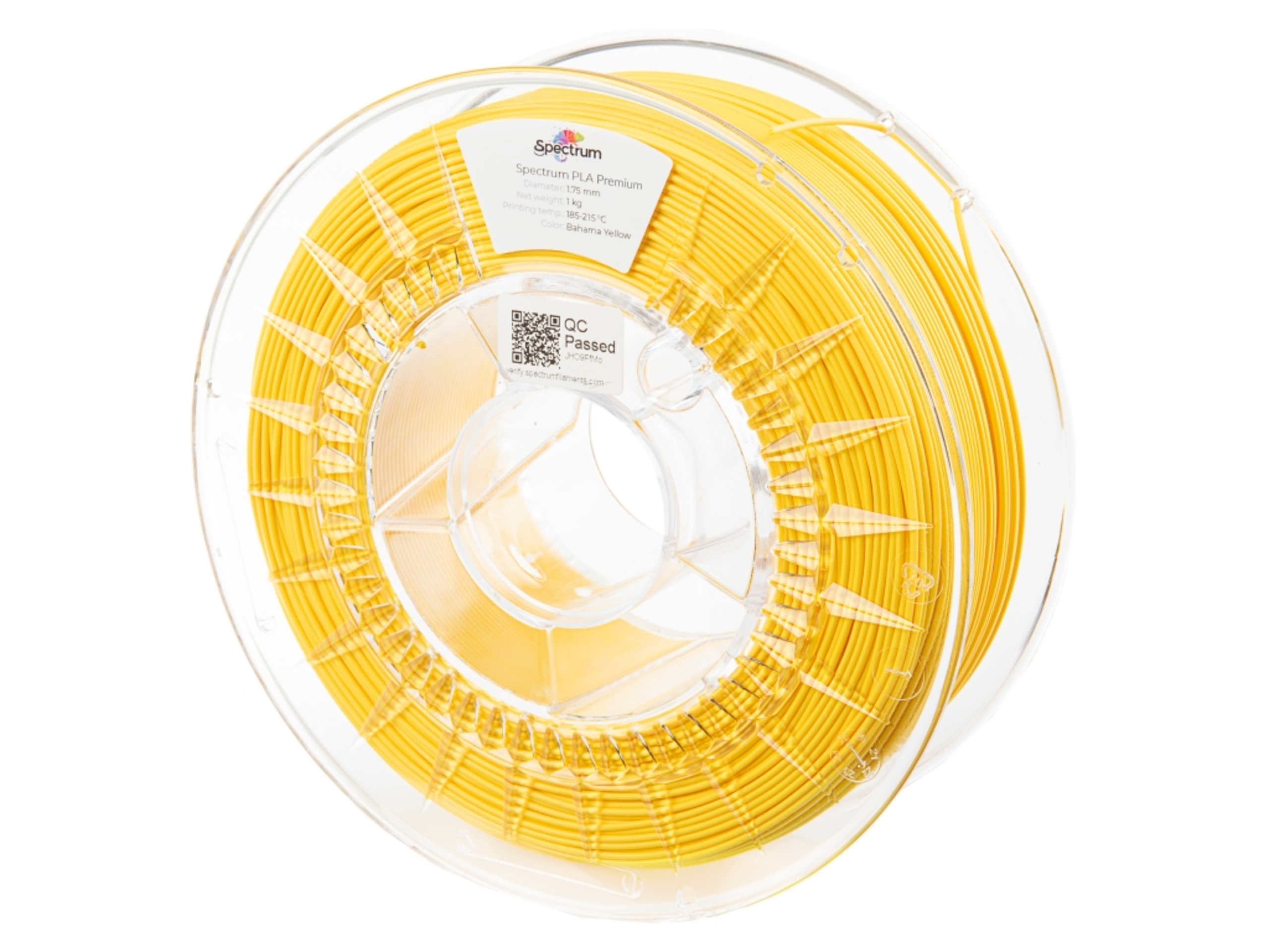 Spectrum PLA filament Premium, 1kg Bahama Geel (1,75mm)