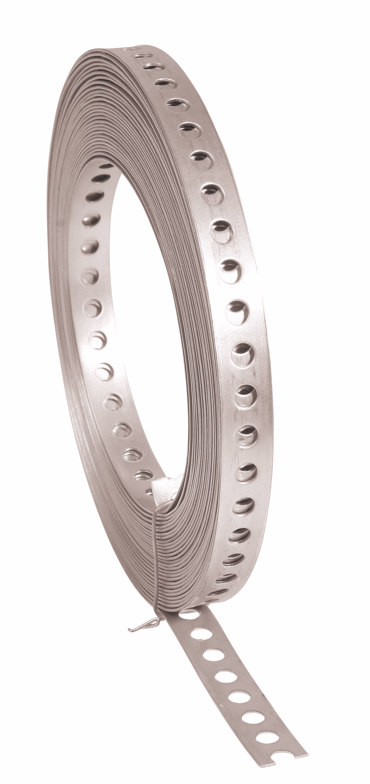 Ruban perforé zingué, Larg. 12 m..., 10 m