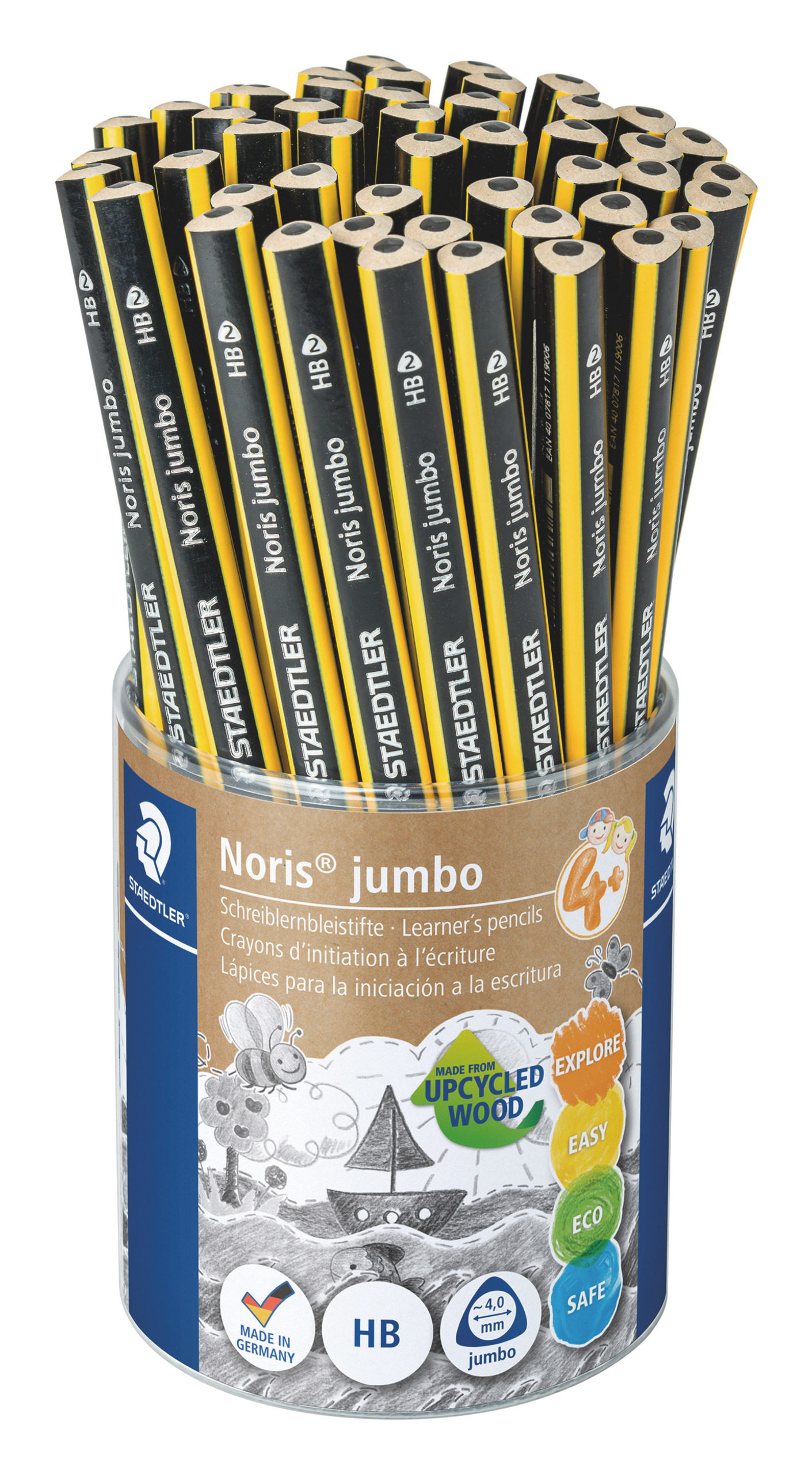 STAEDTLER® Noris® jumbo Crayon pour apprendre à écrire