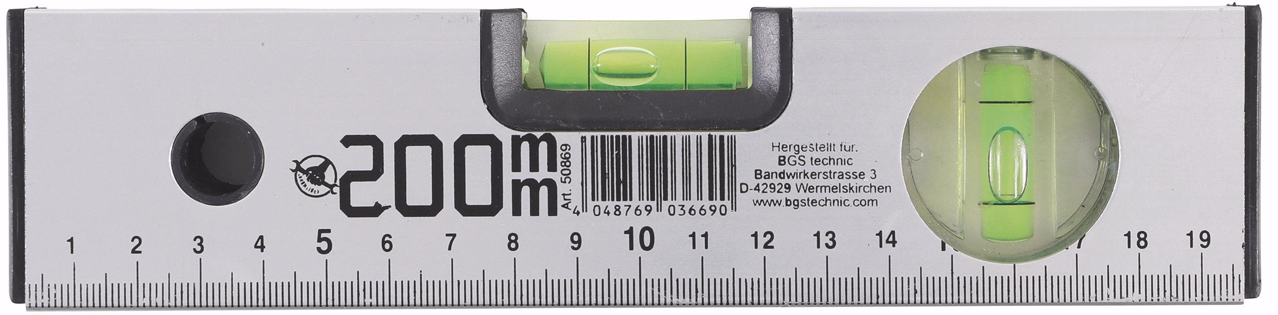 BGS® Niveau à bulle , Corps en aluminiu...,